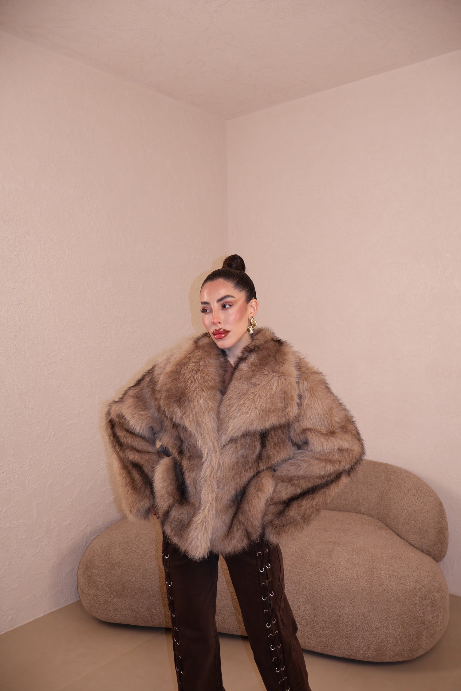 Pelliccia Moritz fango