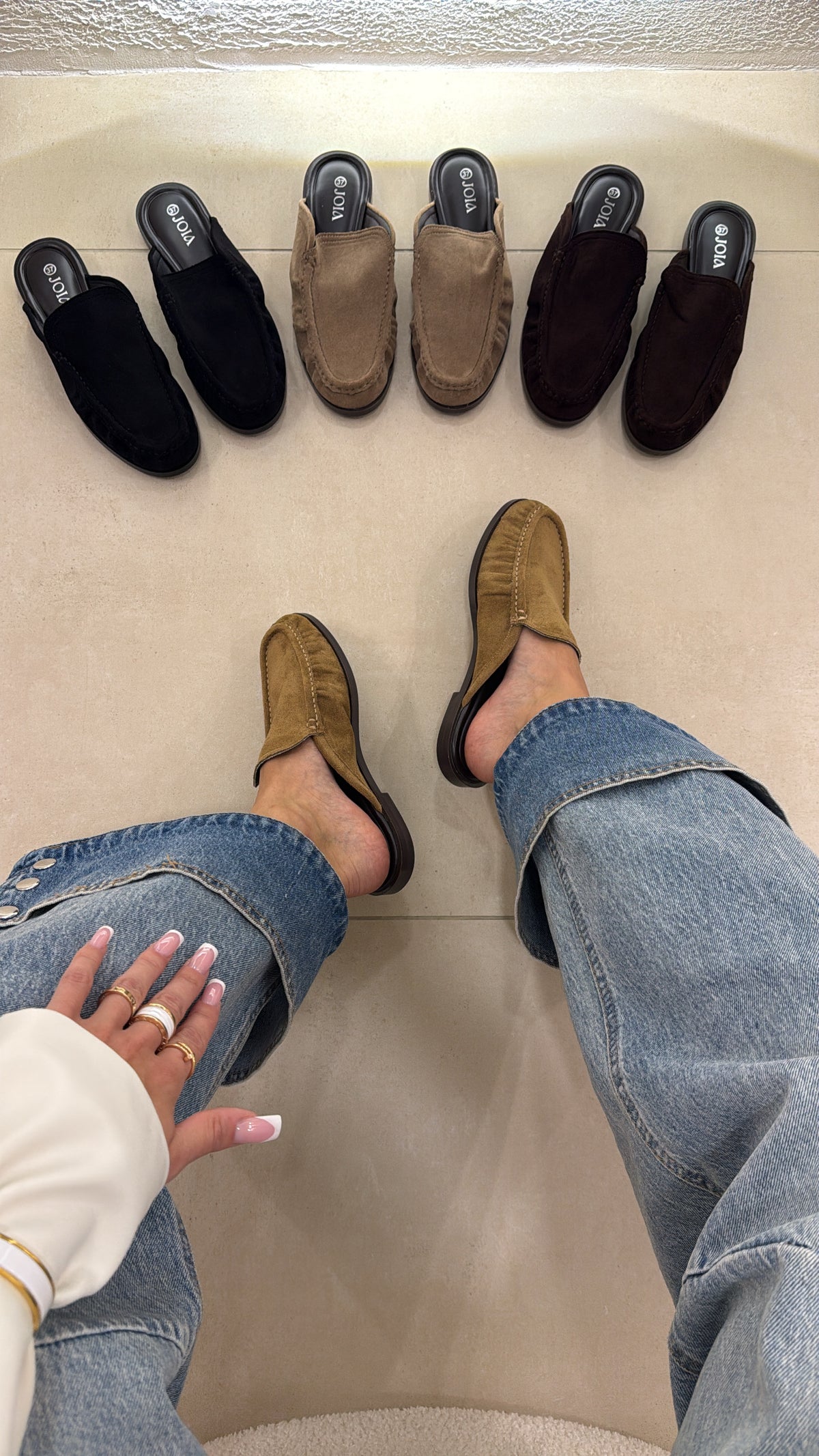 Sabot Suede camel