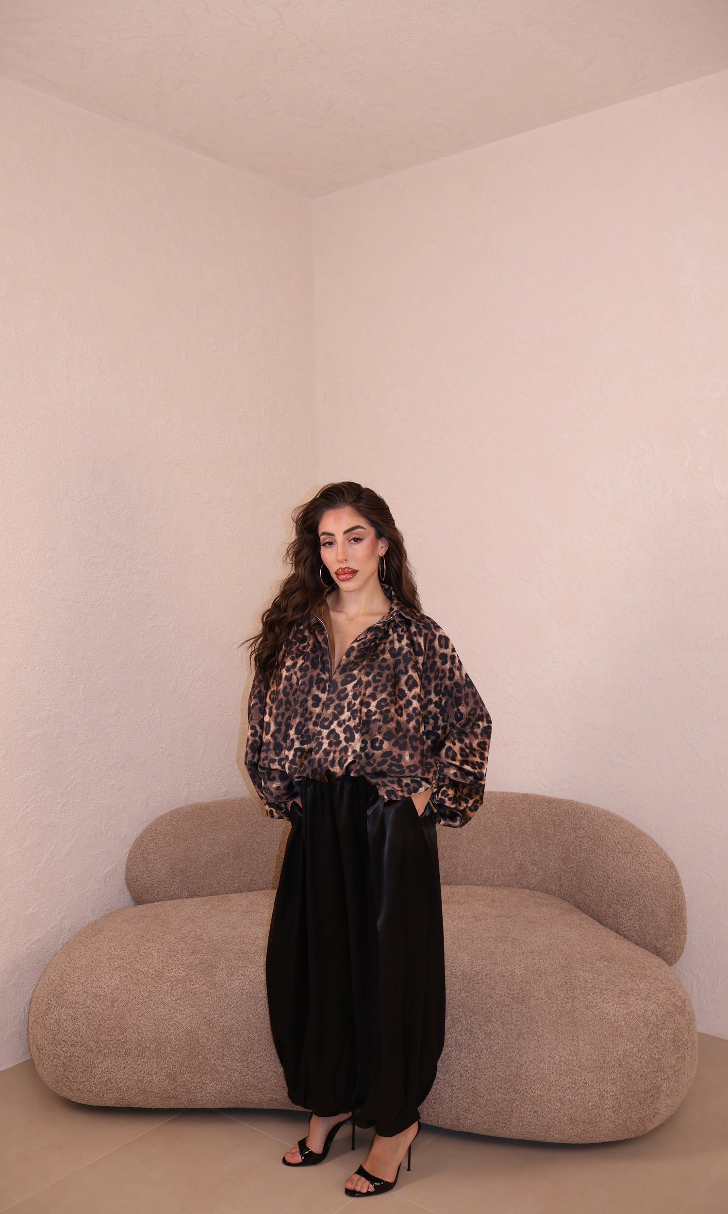 Pantaloni Alan Raso black