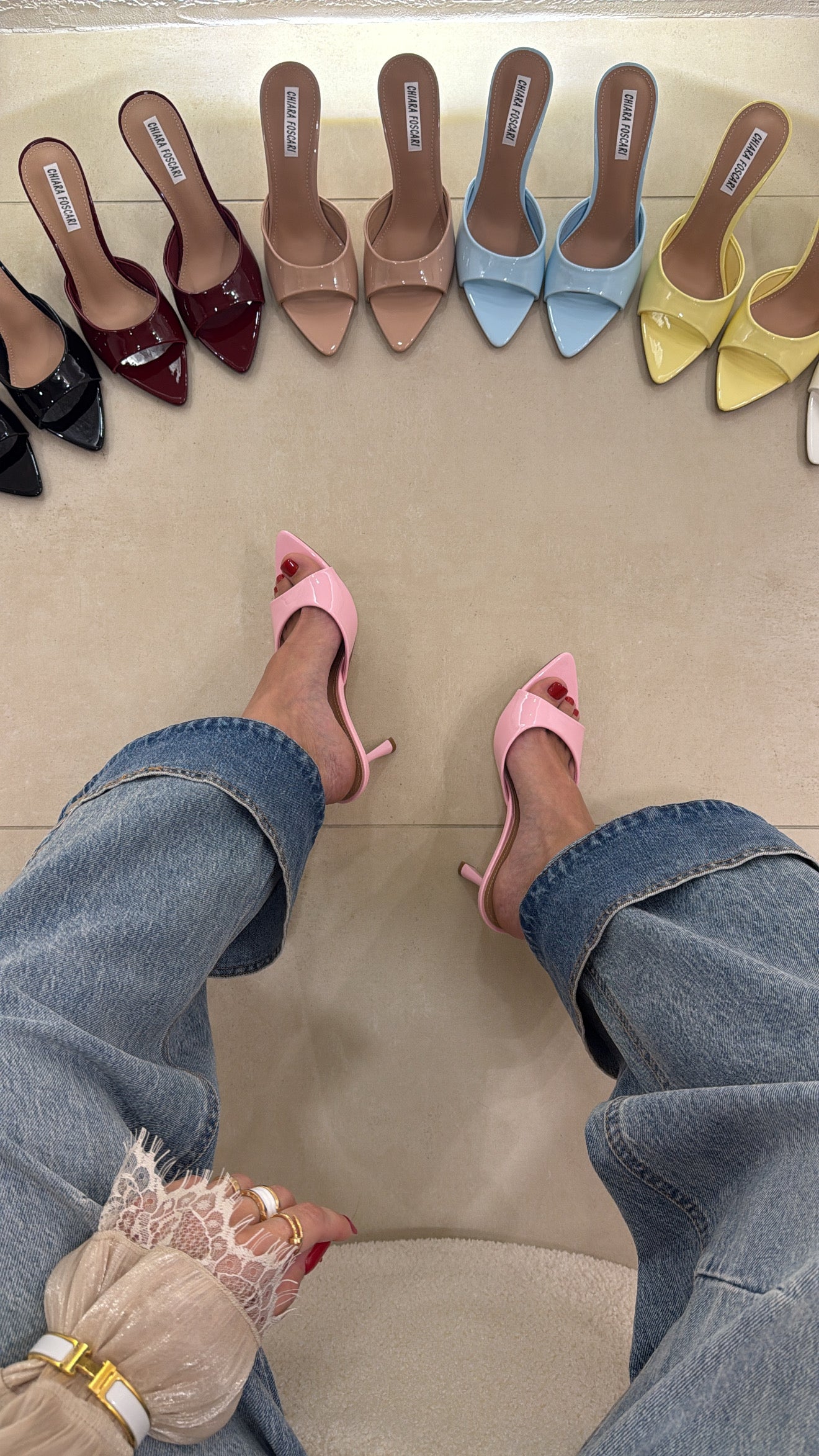 Mules Nina pink