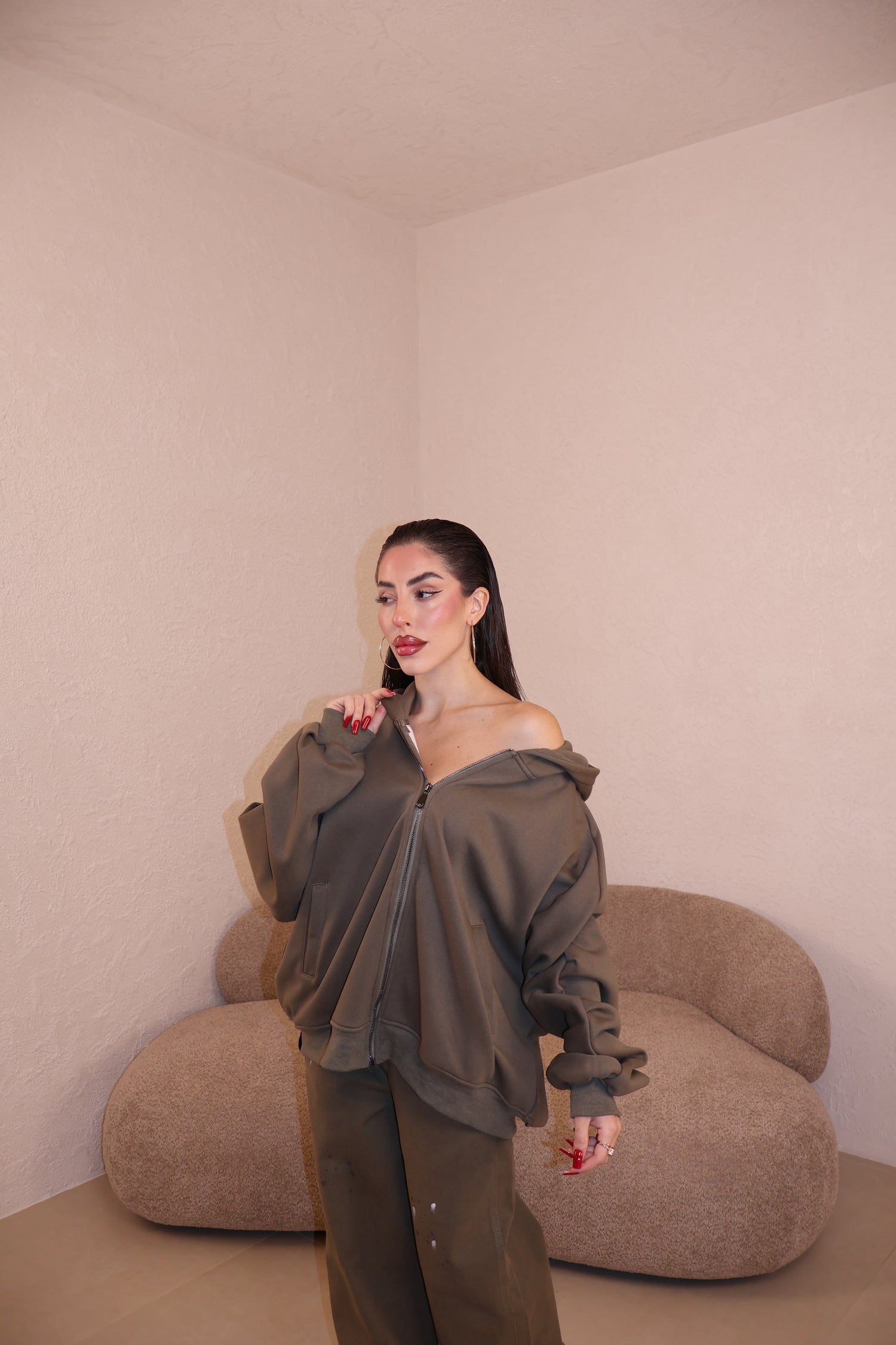 Felpa Forty Three military