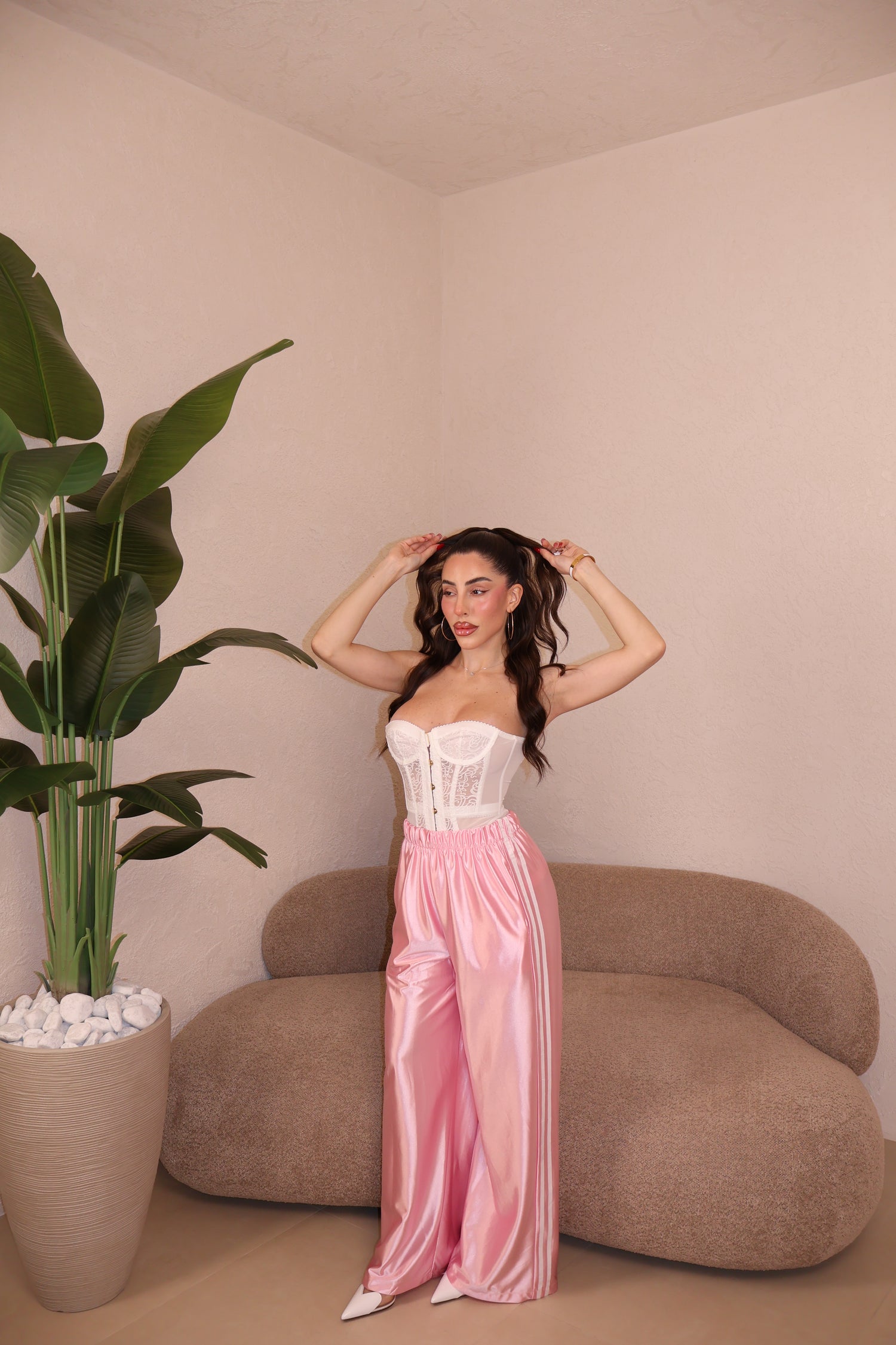 Pantatuta Satin pink