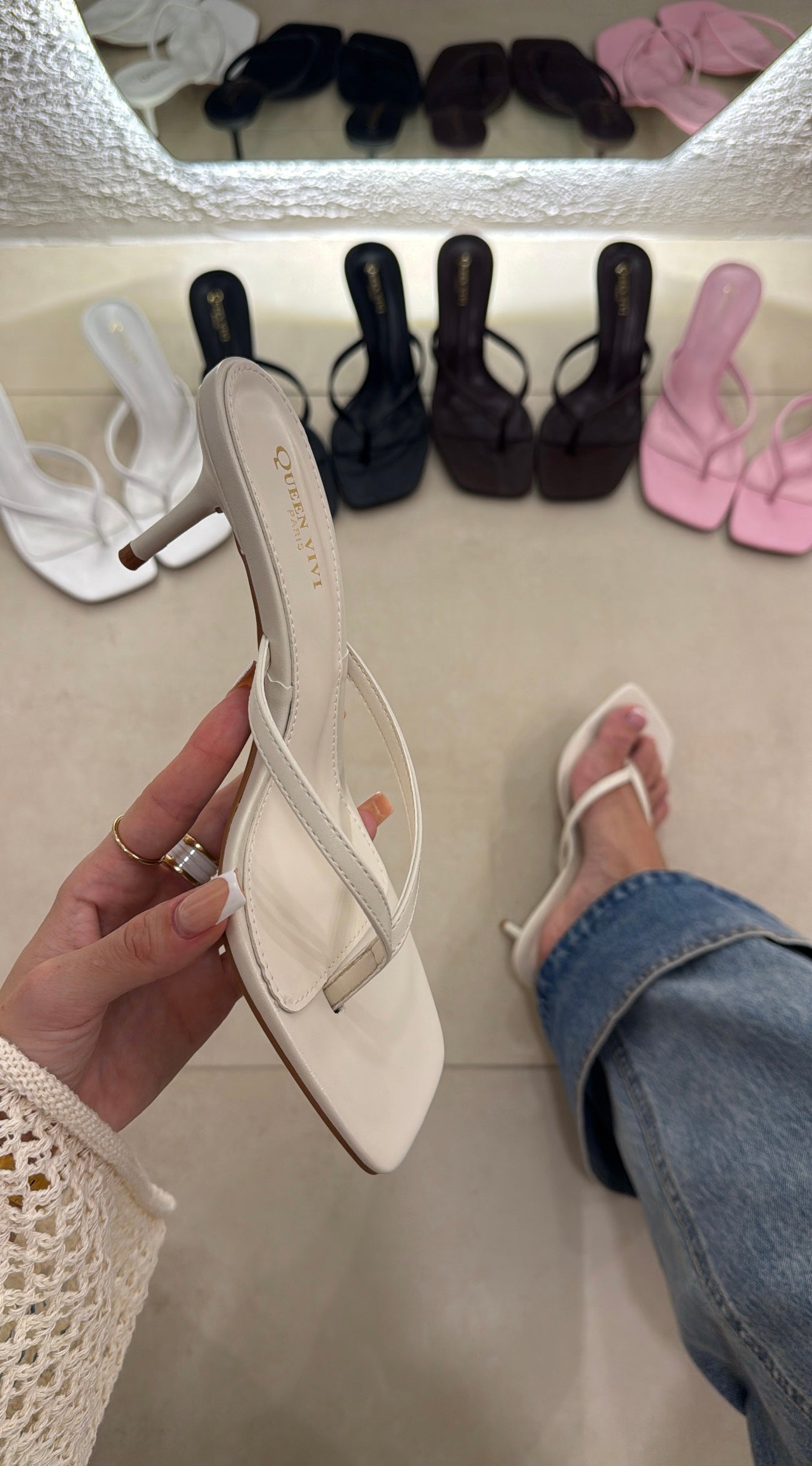 Infradito Kendall burro