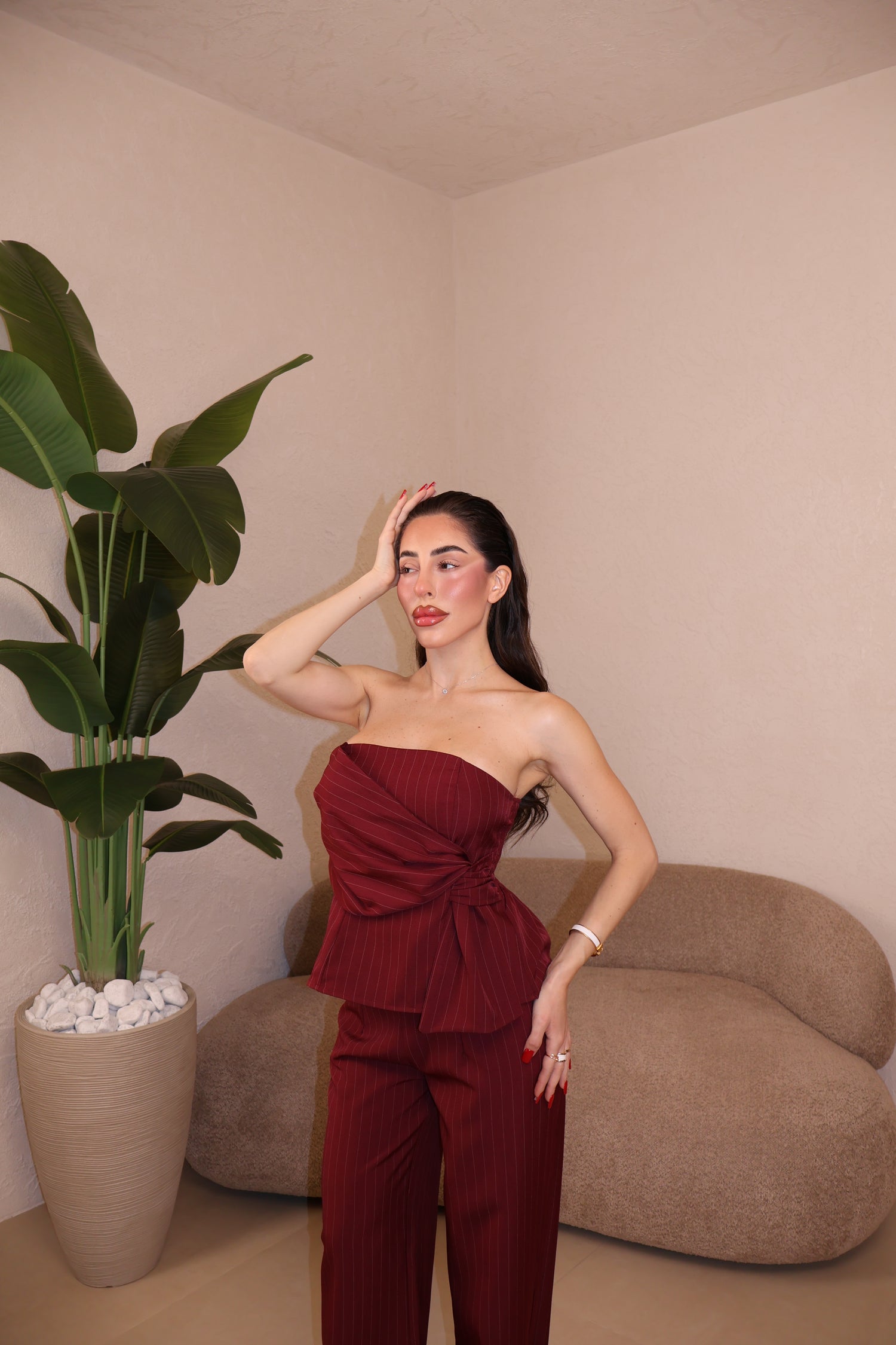 Co/Ord Jessy bordeaux