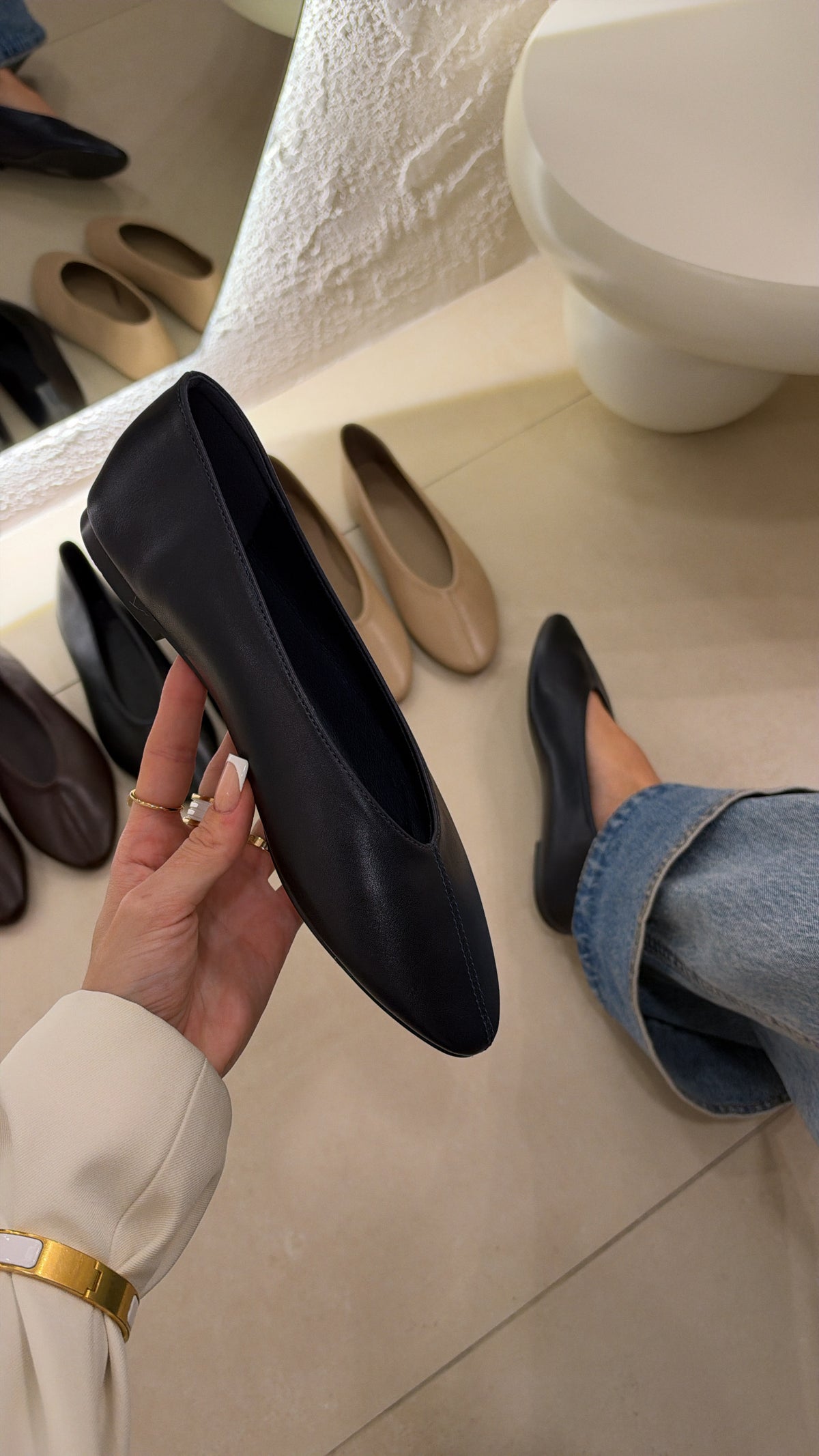 Ballet Sofy navy