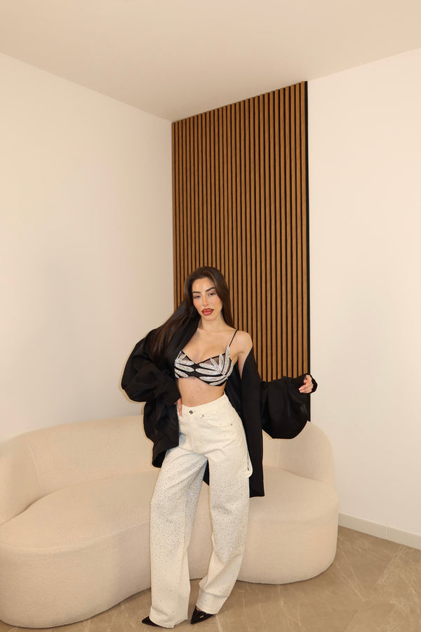 Jeans Diamond 2.0 bianco