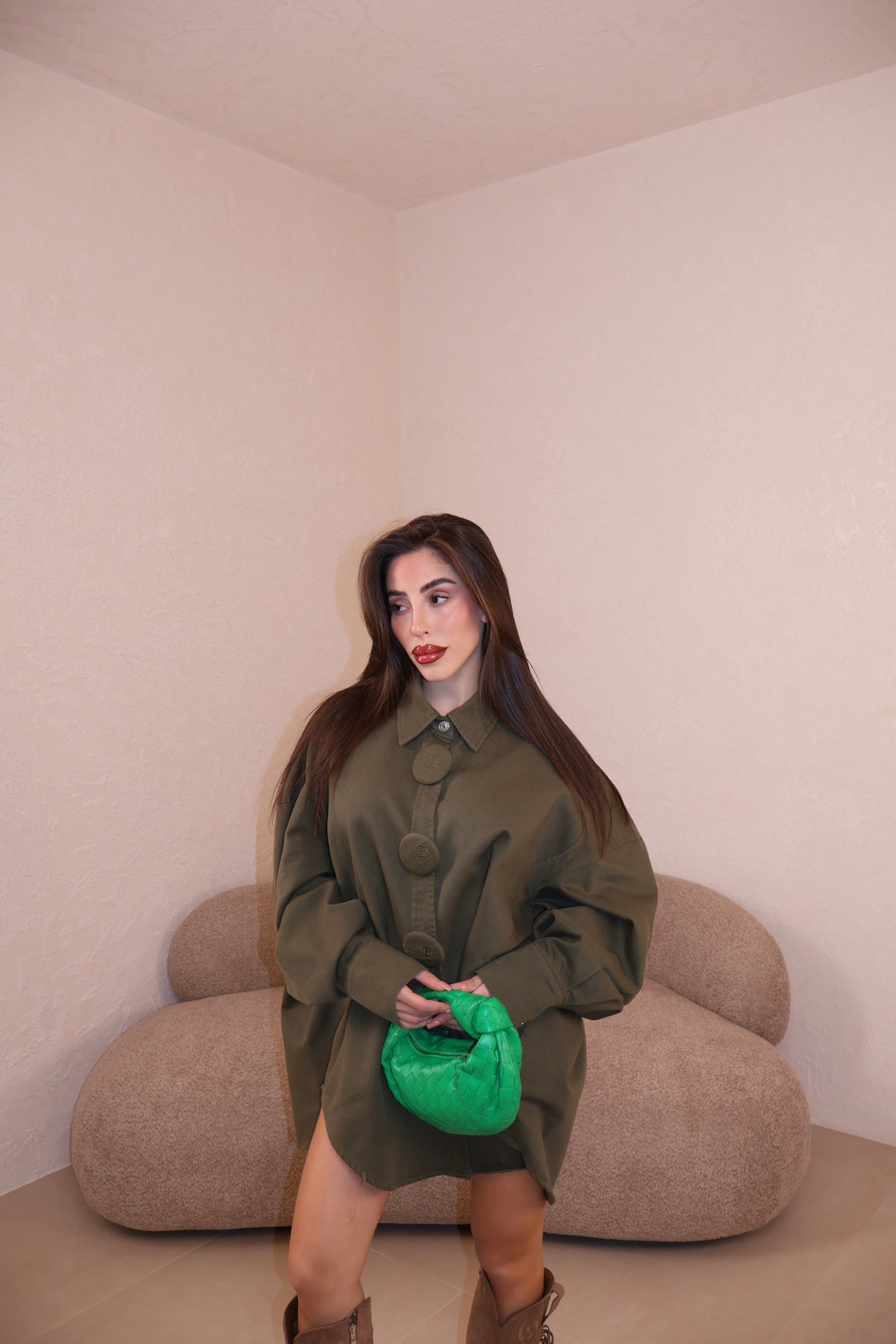 Camicia Maison military