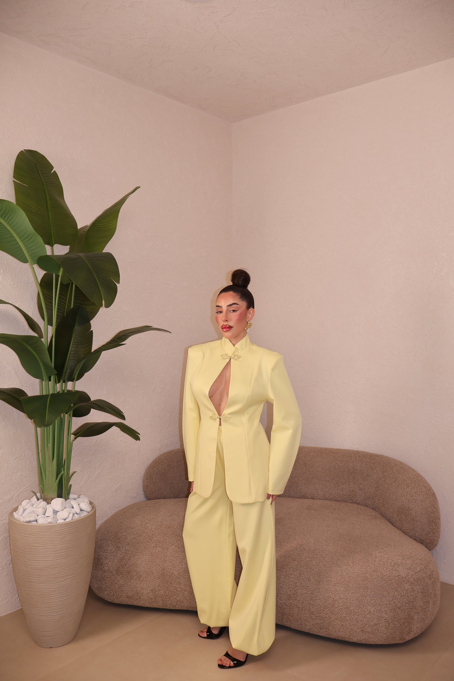 Tailleur Bali yellow