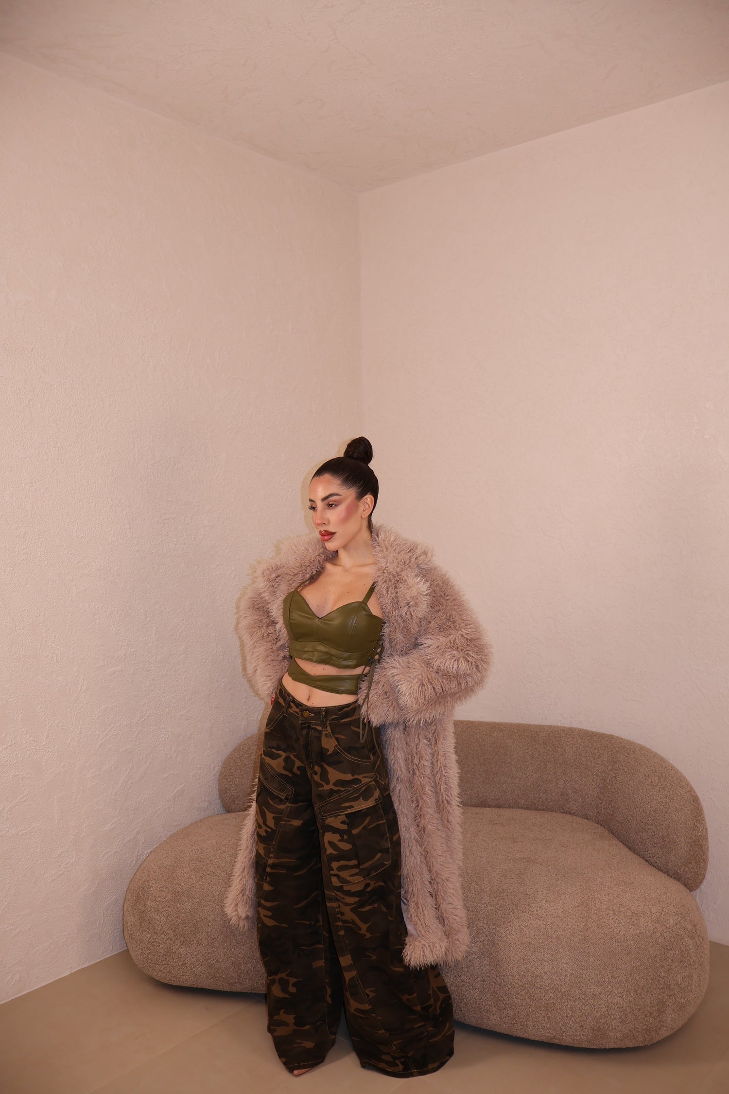 Jeans Balloon Cargo Army