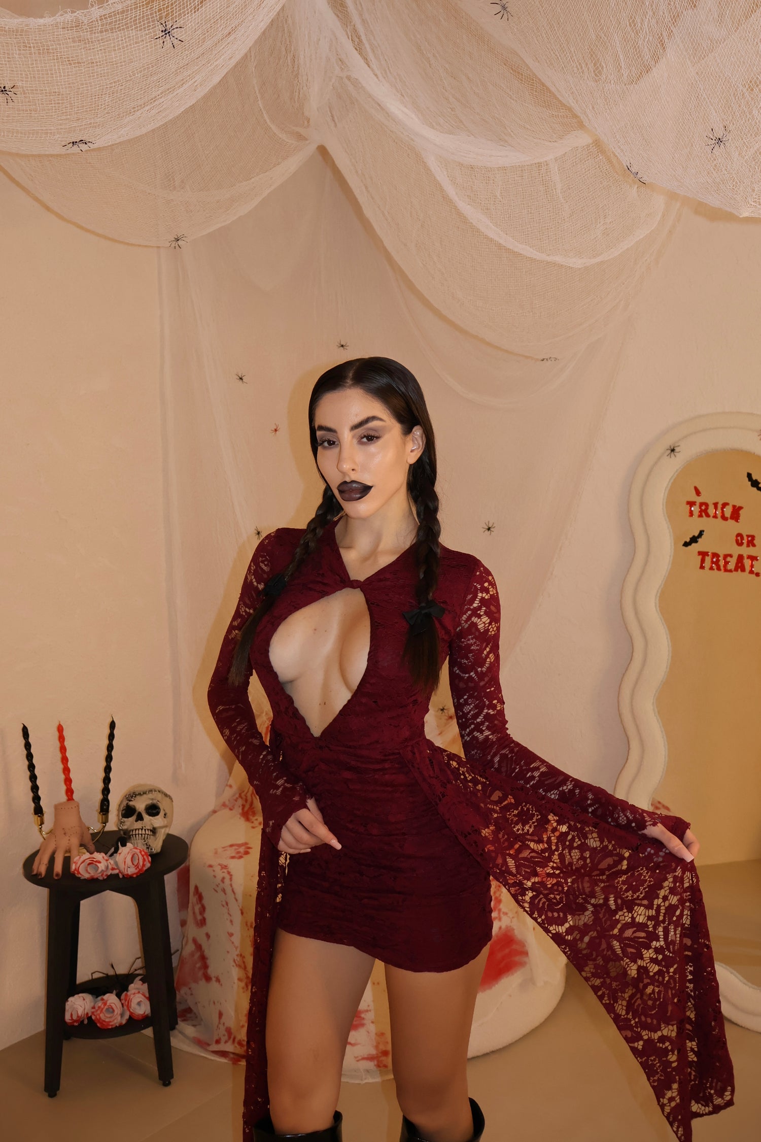 Abito Megan 2.0 bordeaux