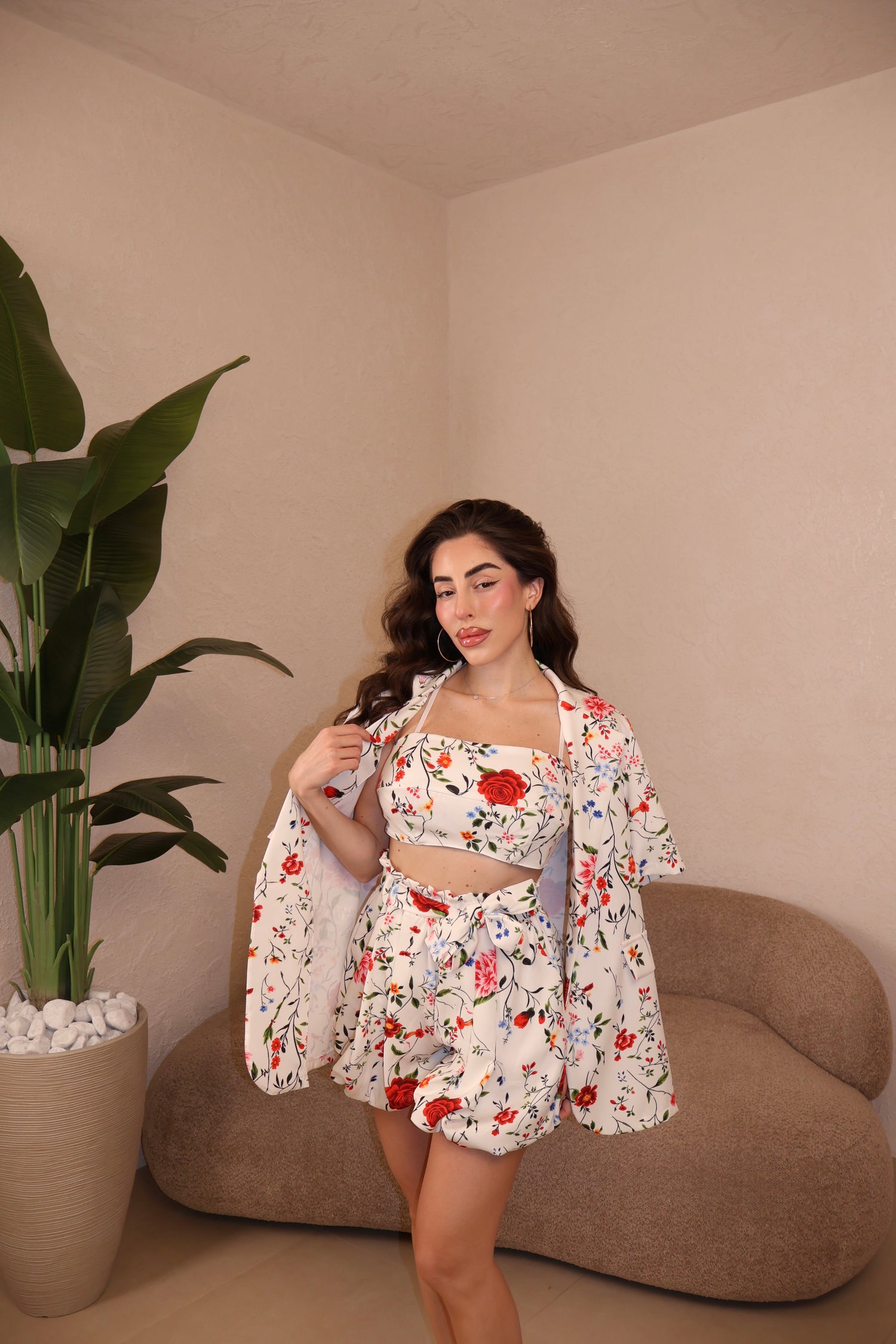 Co/Ord Romantic bianco