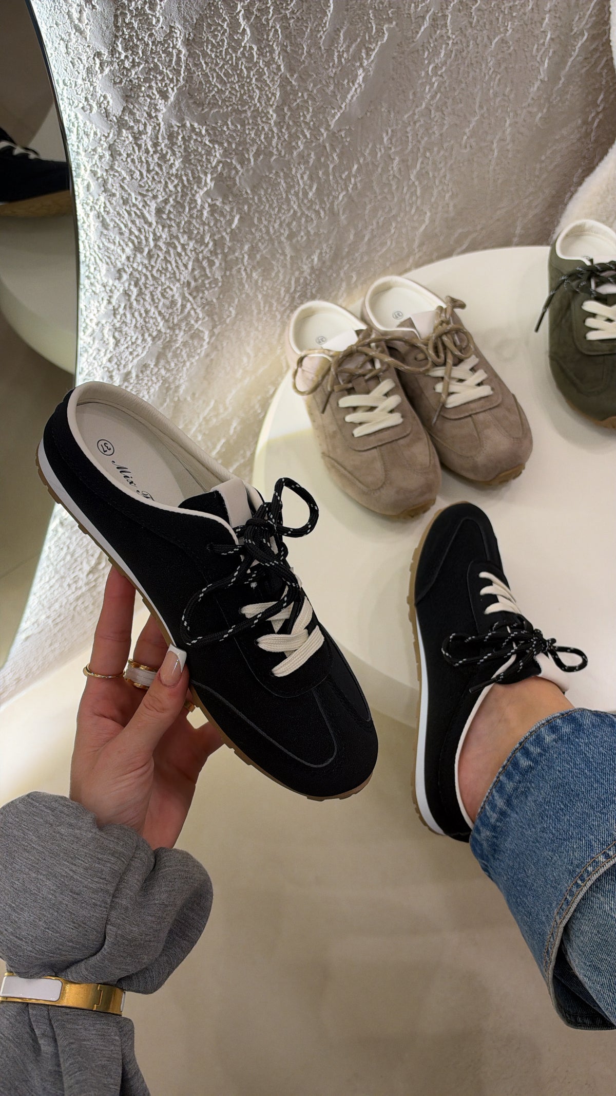 Sneakers Sabot black