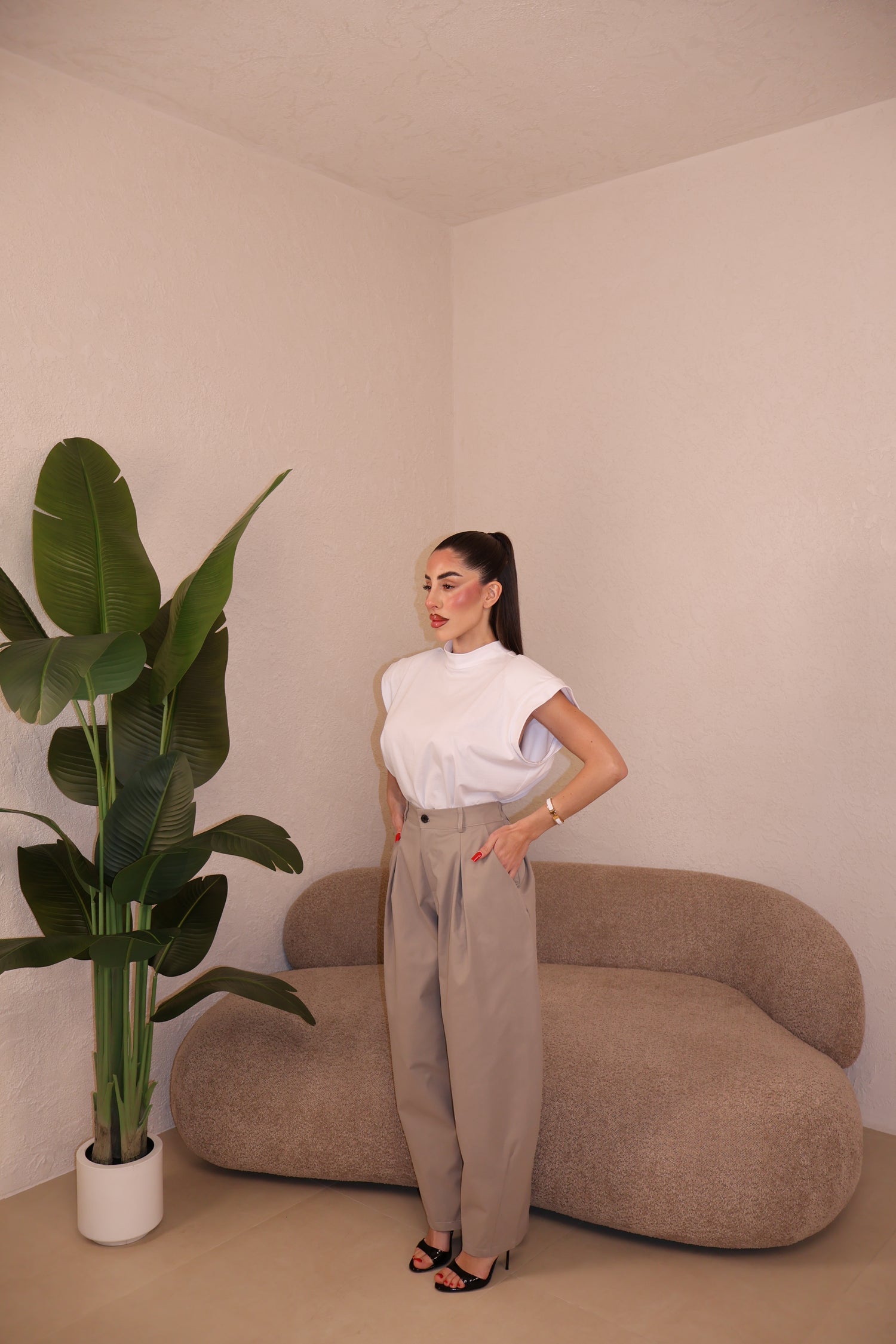 Pantaloni Soft fango