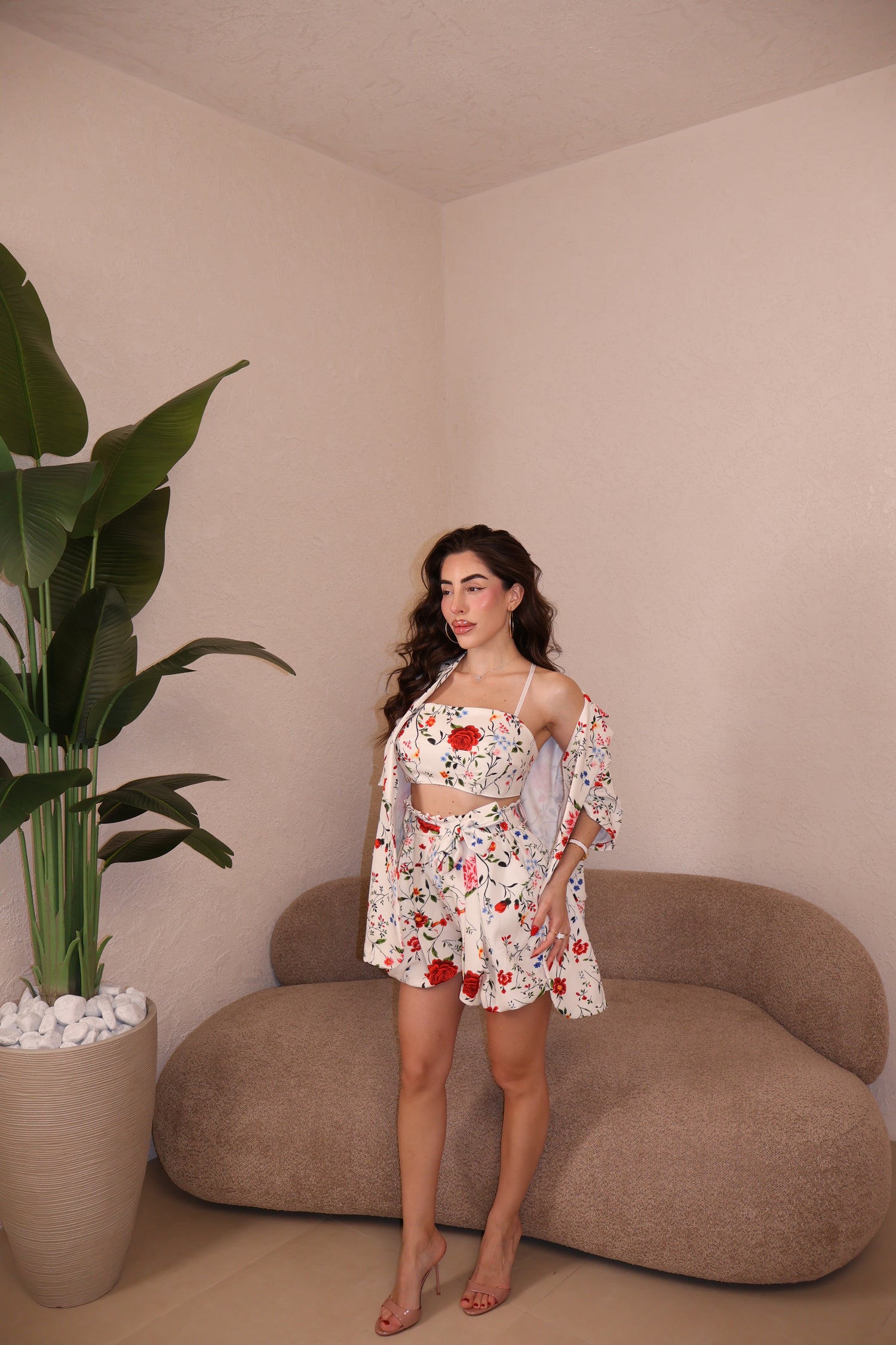 Co/Ord Romantic bianco