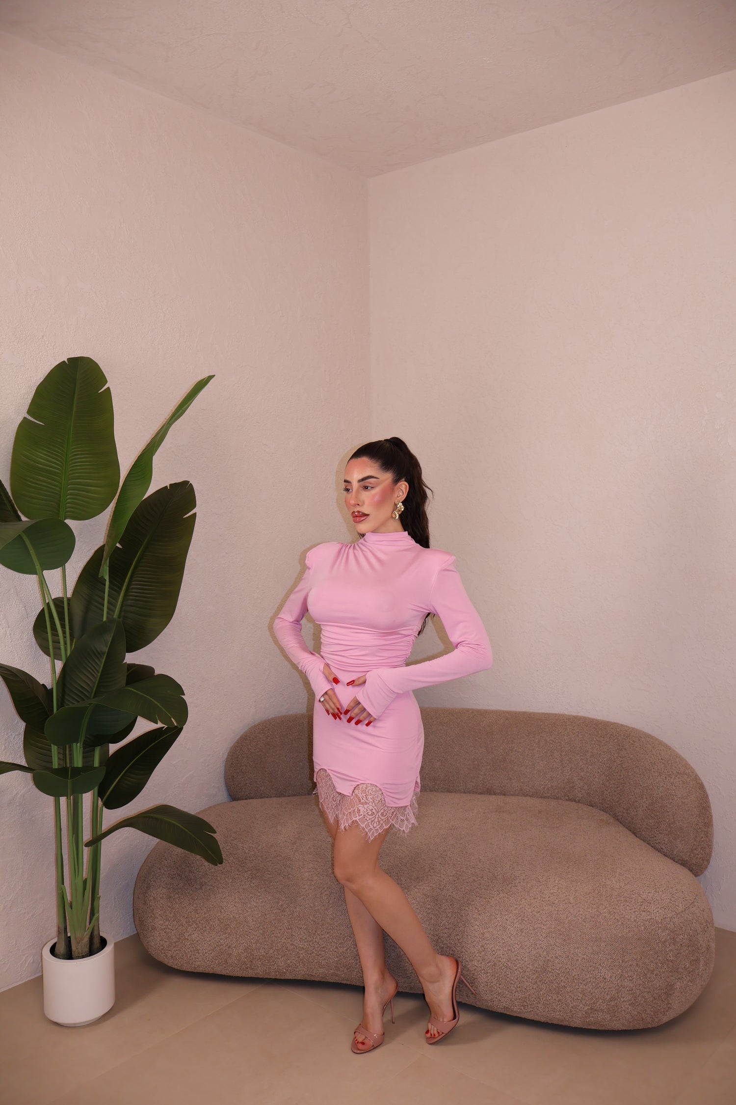 Abito Rosalia pink