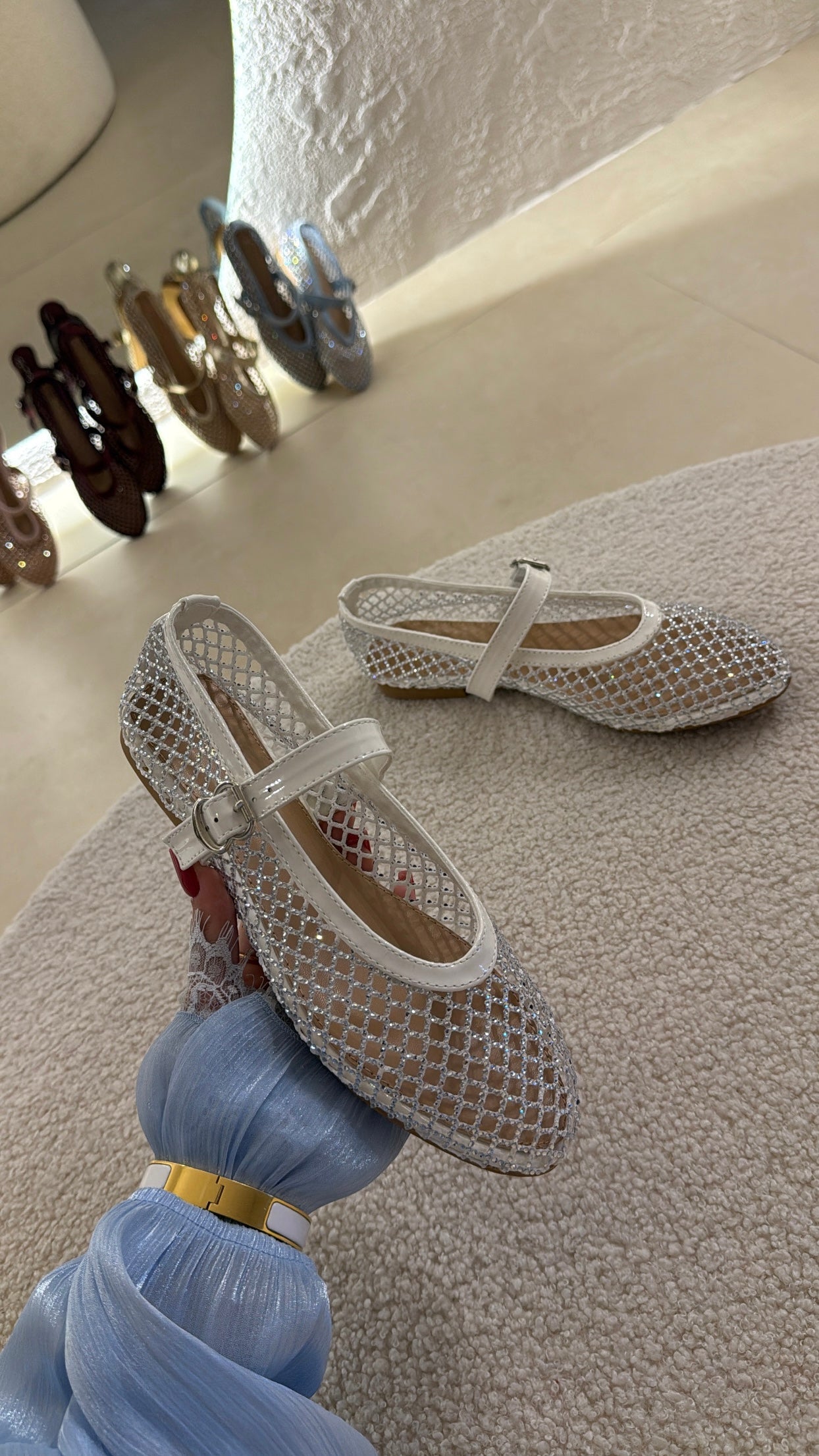 Ballet Flats white