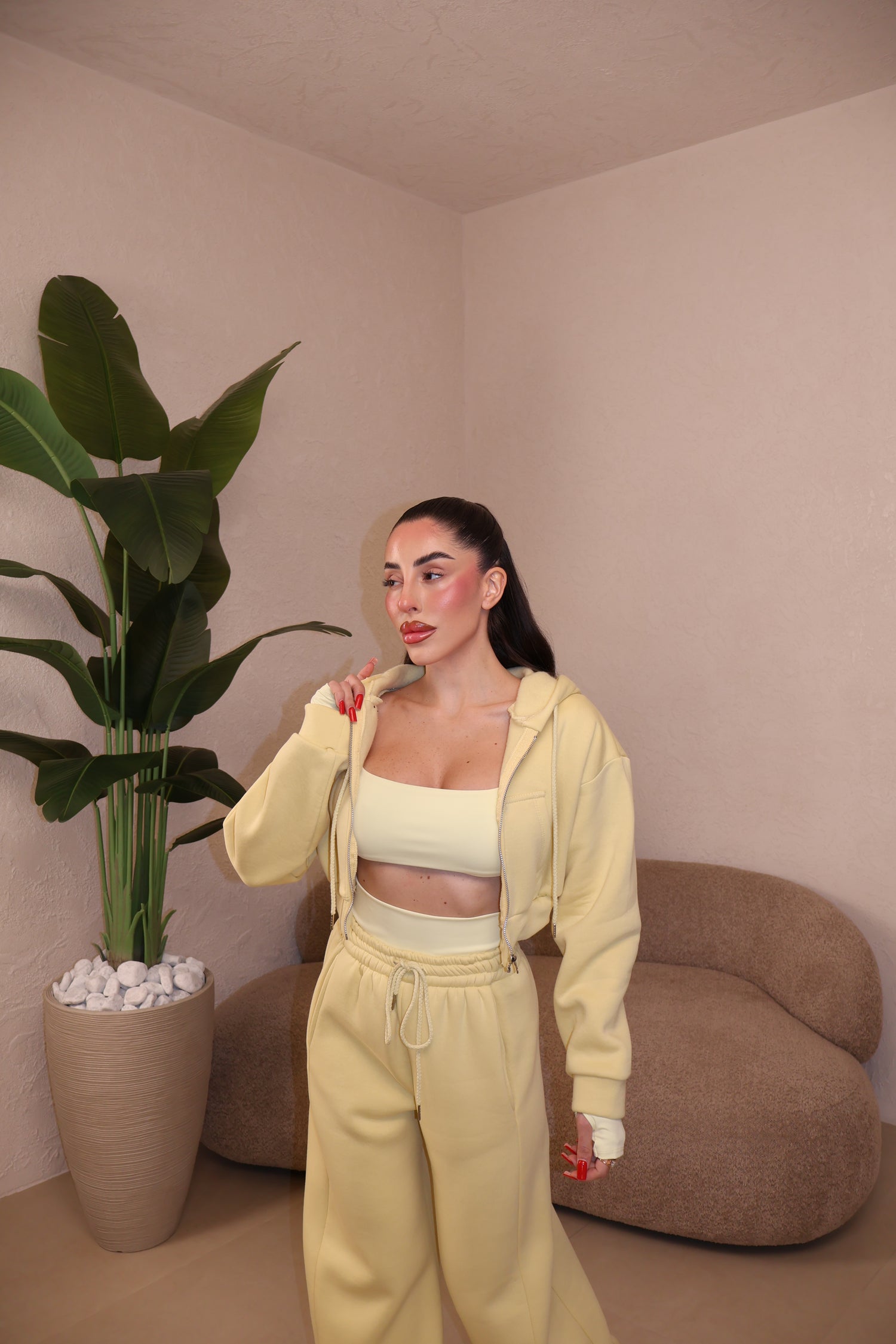 Co/Ord Tuta Skims jaune