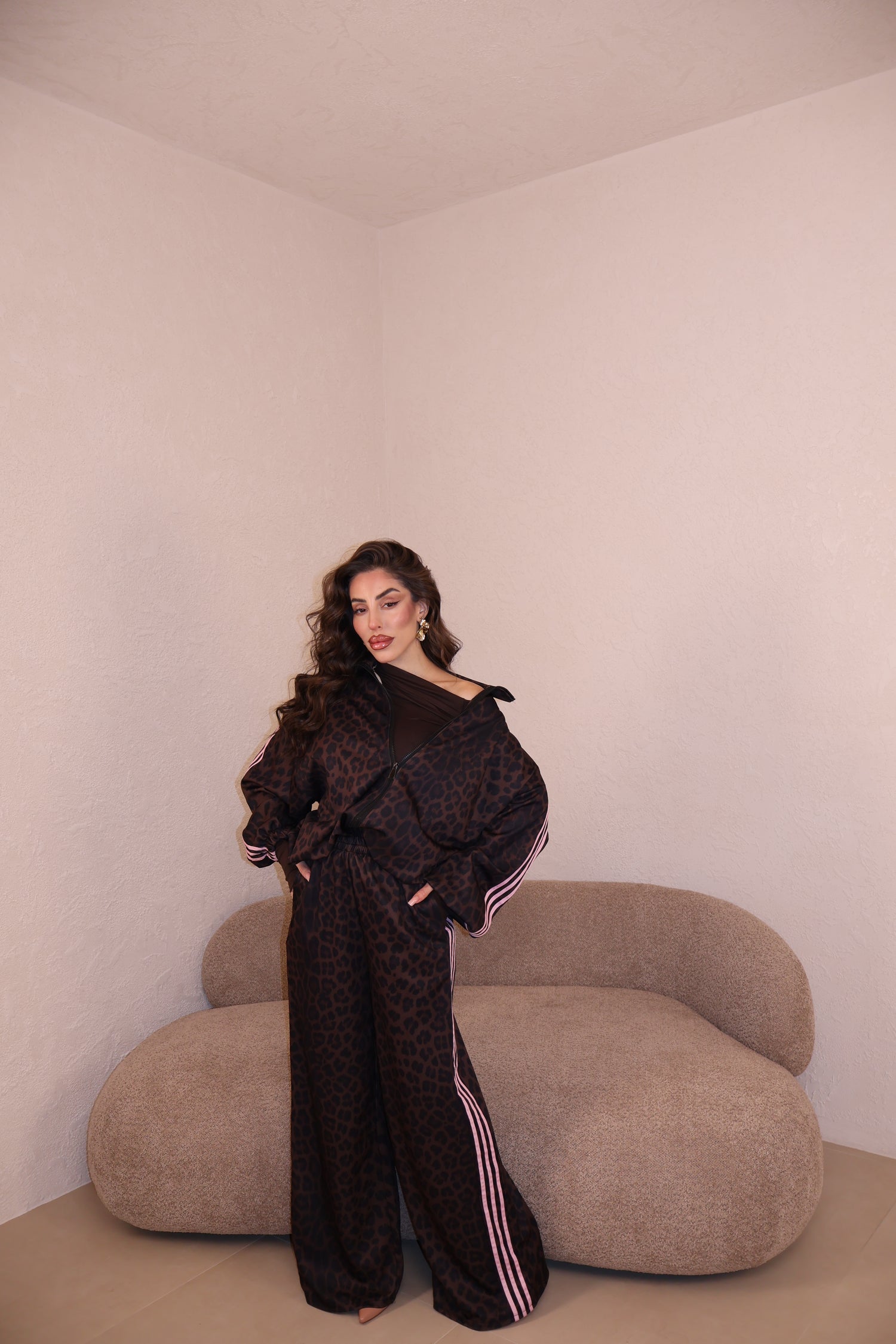 Co/Ord Tuta Gold pink