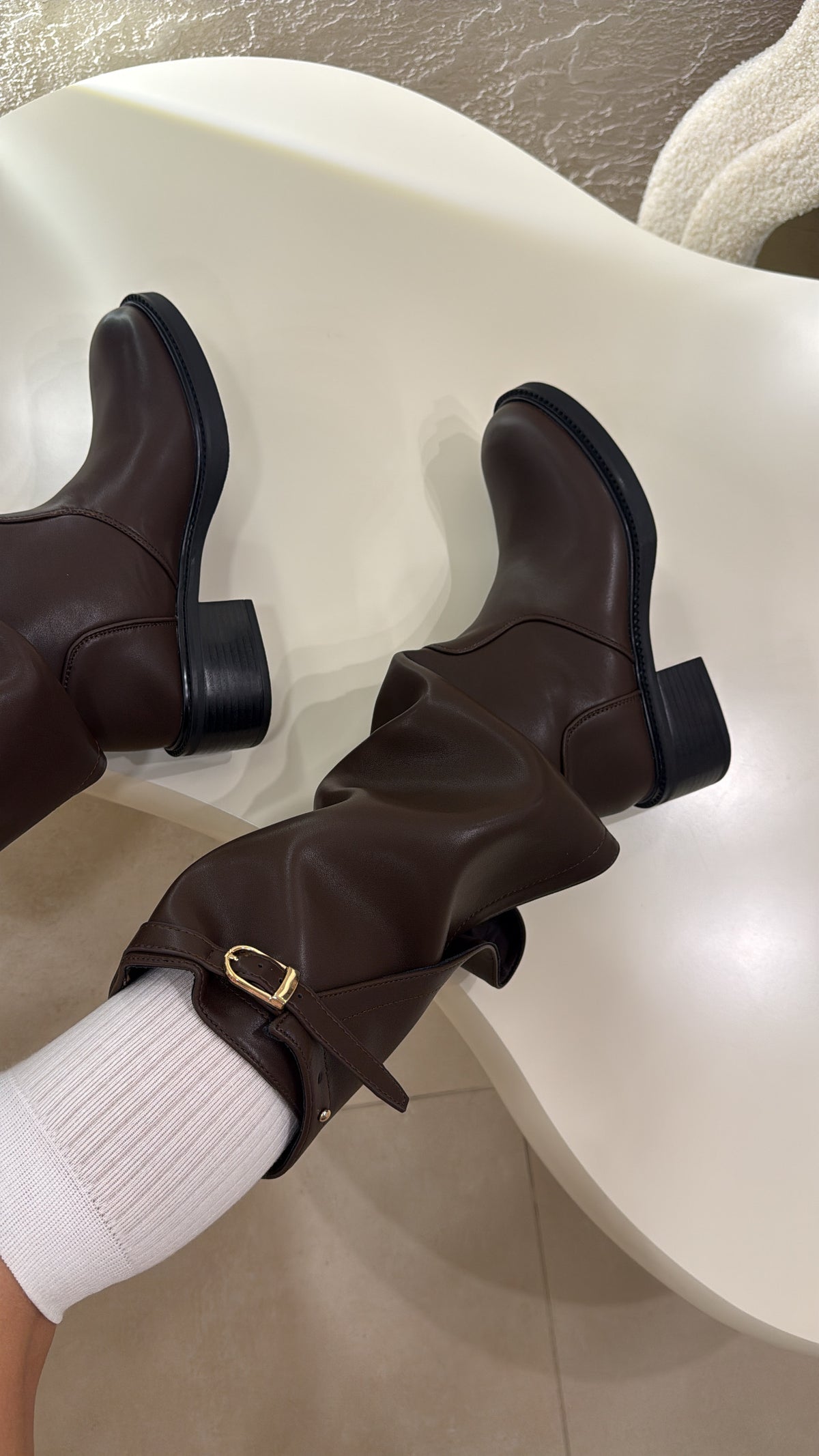 Stivali Monaco choco