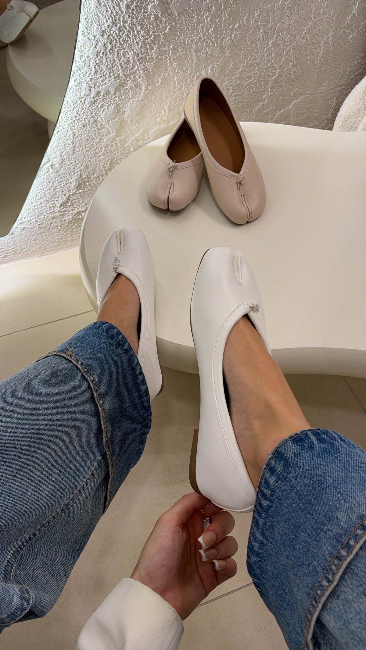 Ballet Tabi white
