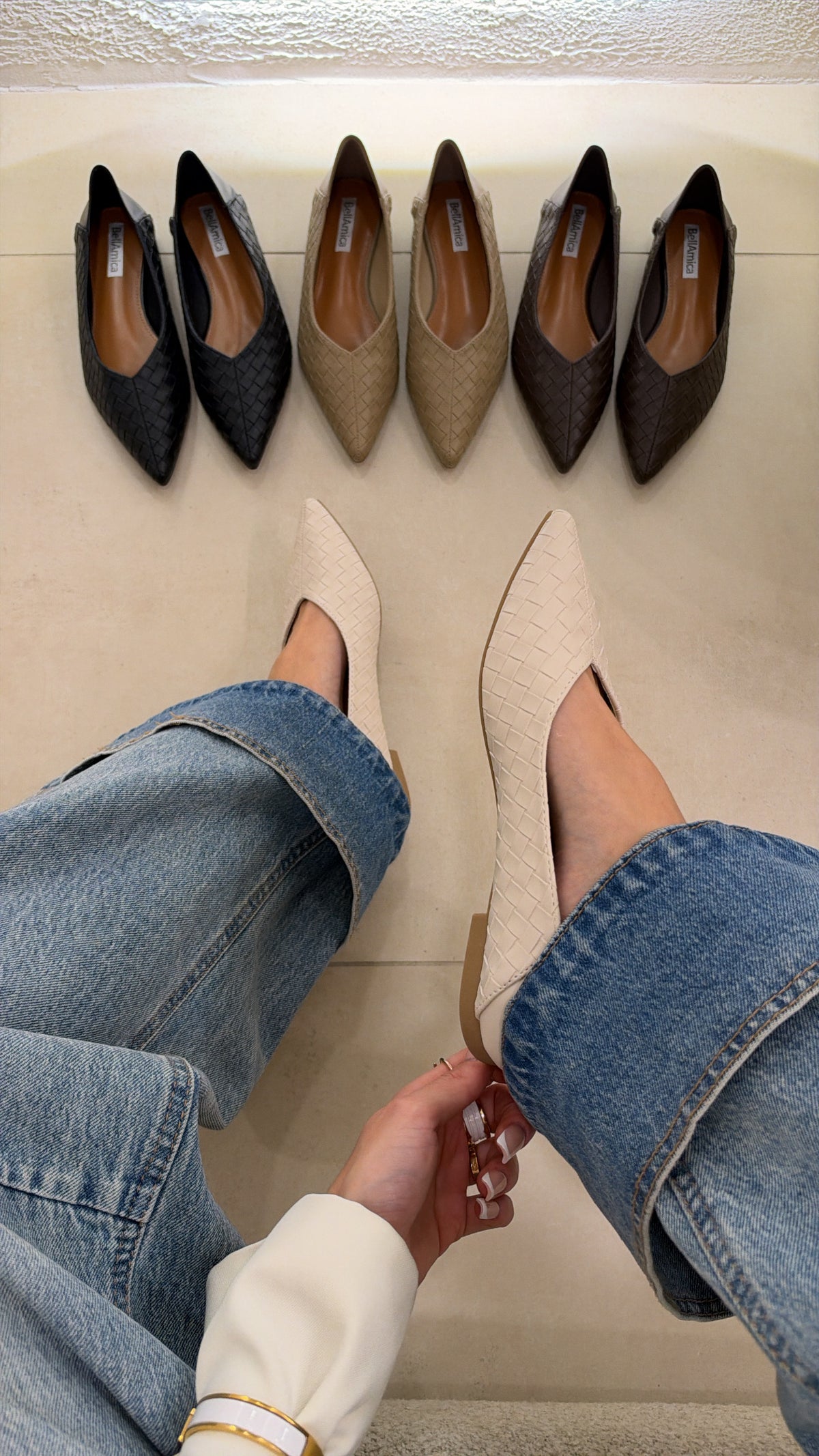 Ballet Intreccio beige