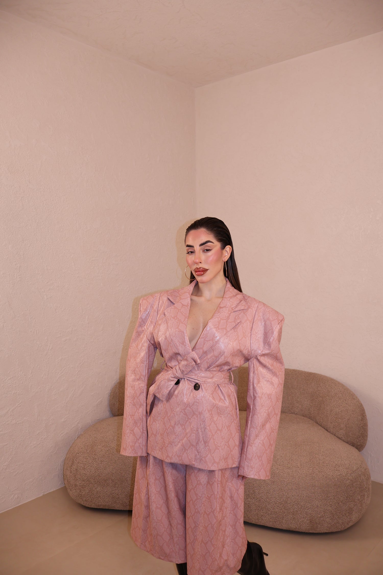 Giacca Phithon cipria