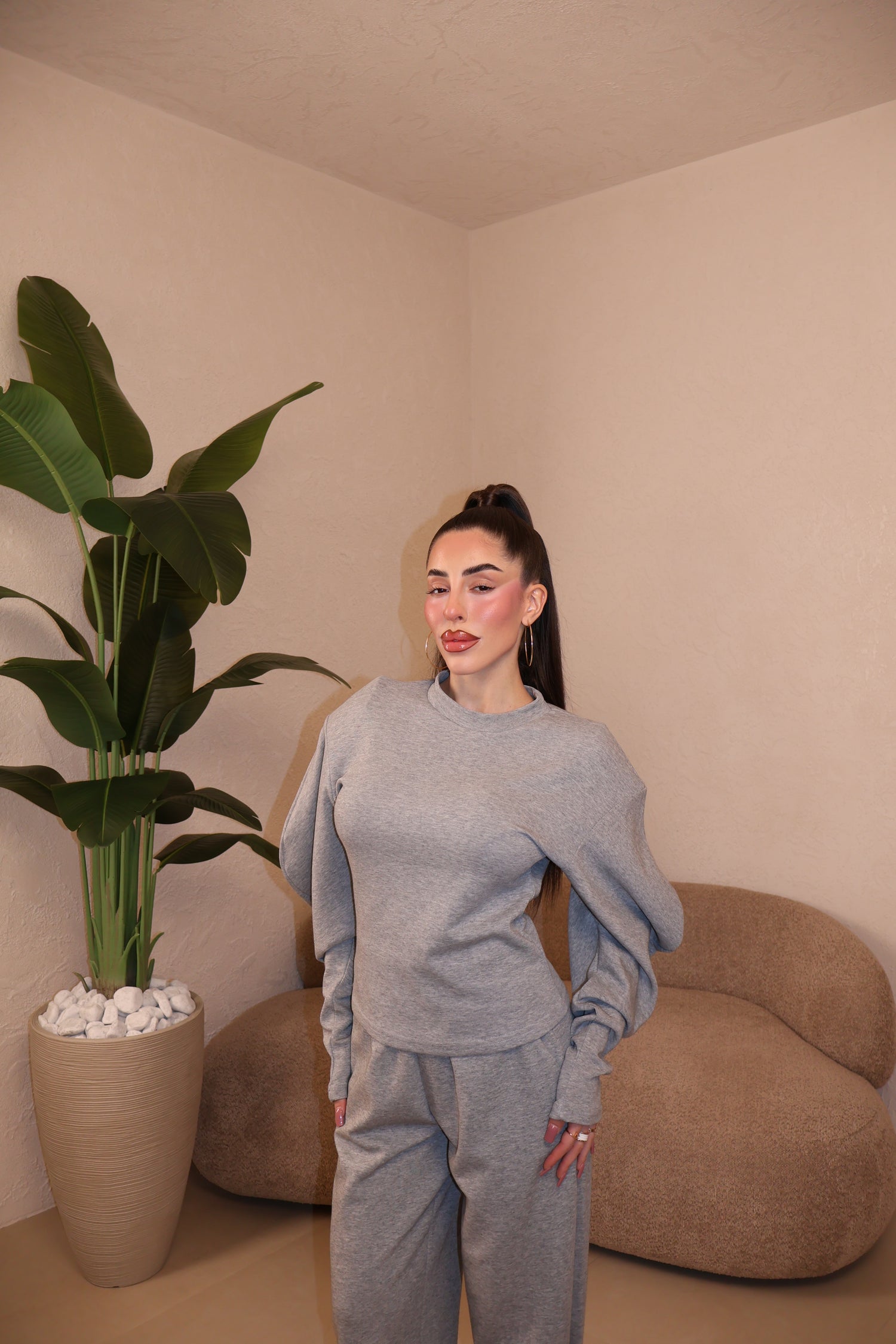 Co/Ord Tuta Chloé grey