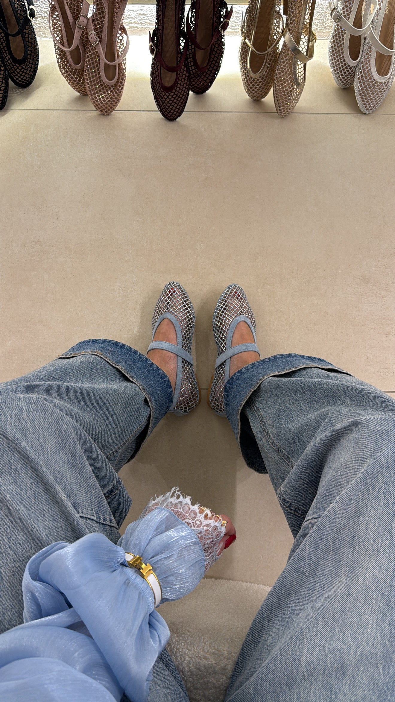 Ballet Flats polvere