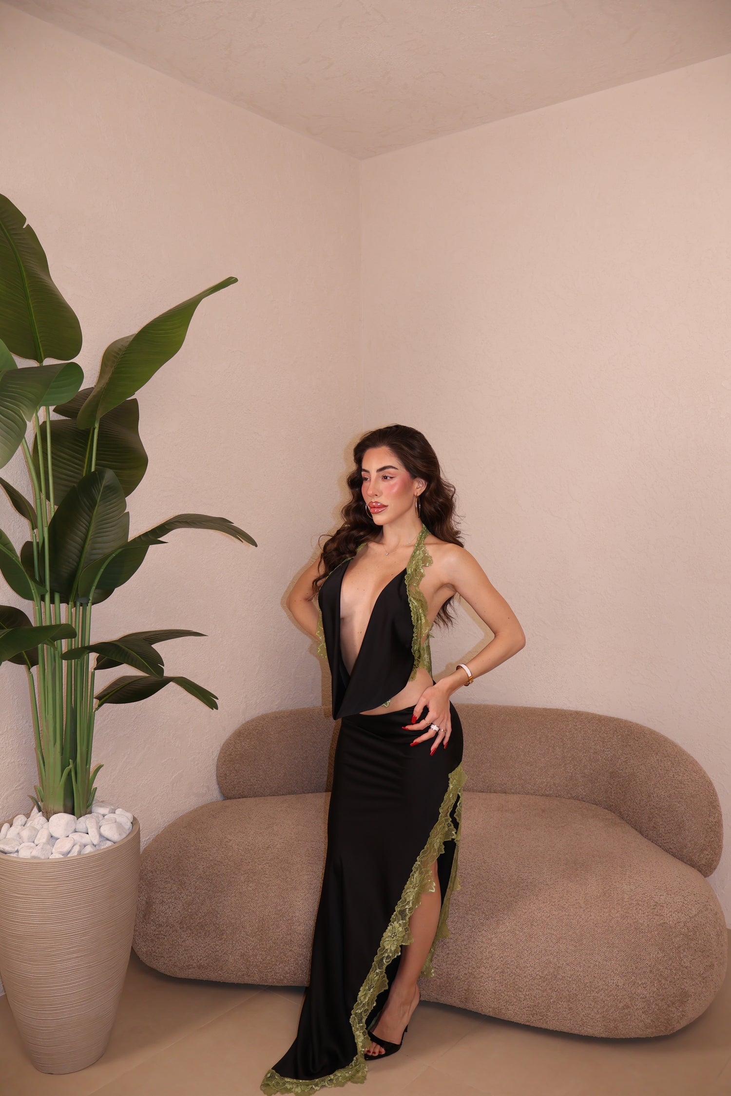 Co/Ord Alma black/green