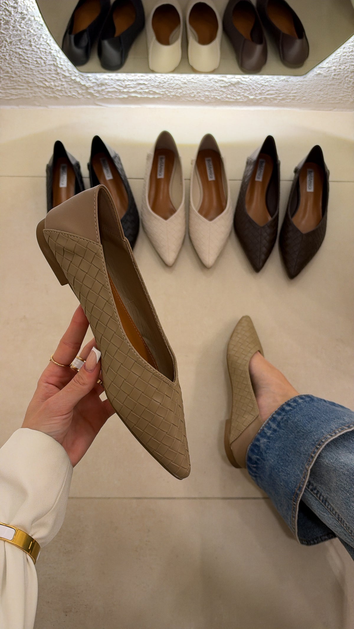 Ballet Intreccio khaki
