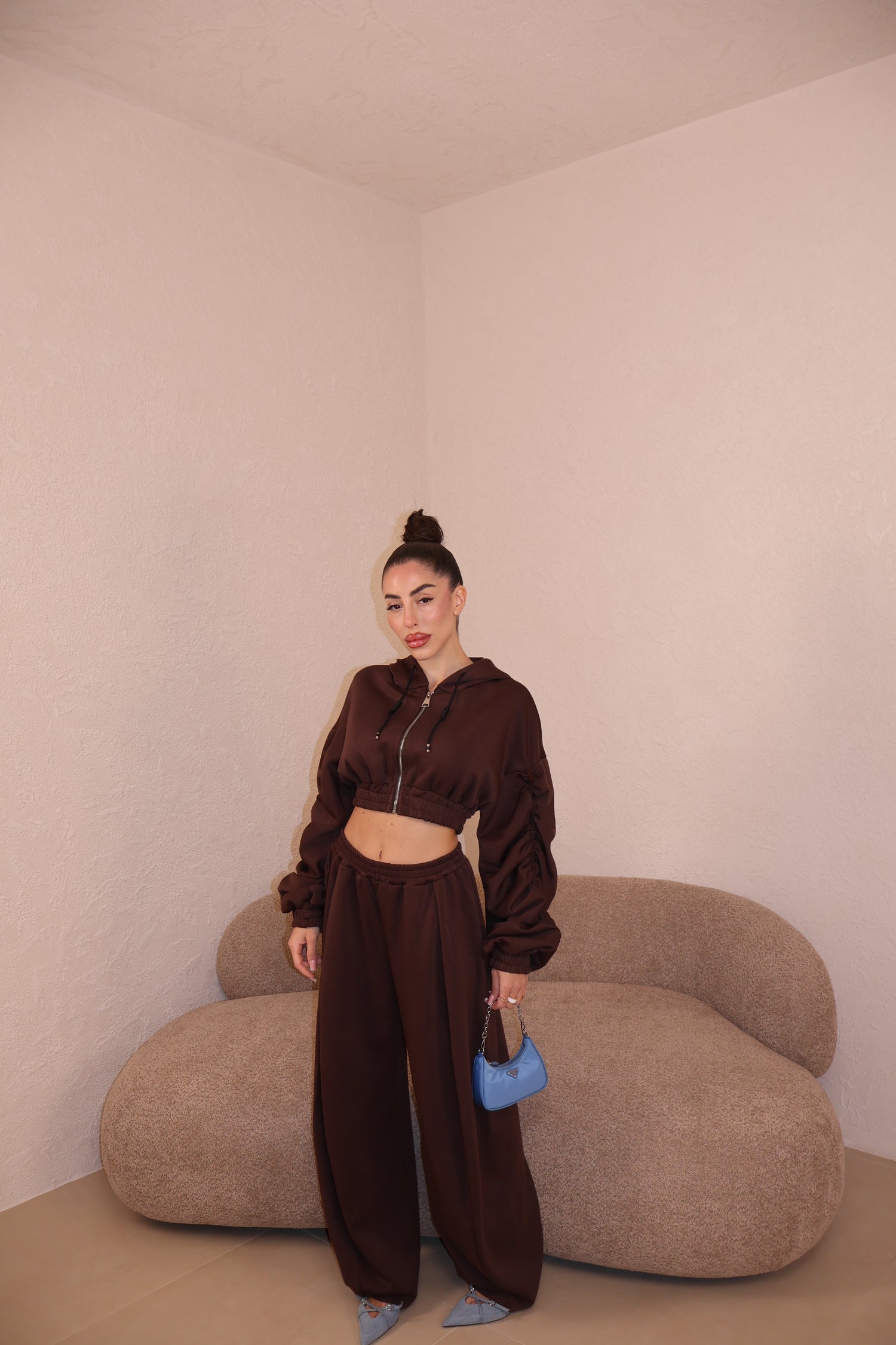 Co/Ord Tuta Comfy CHOCO