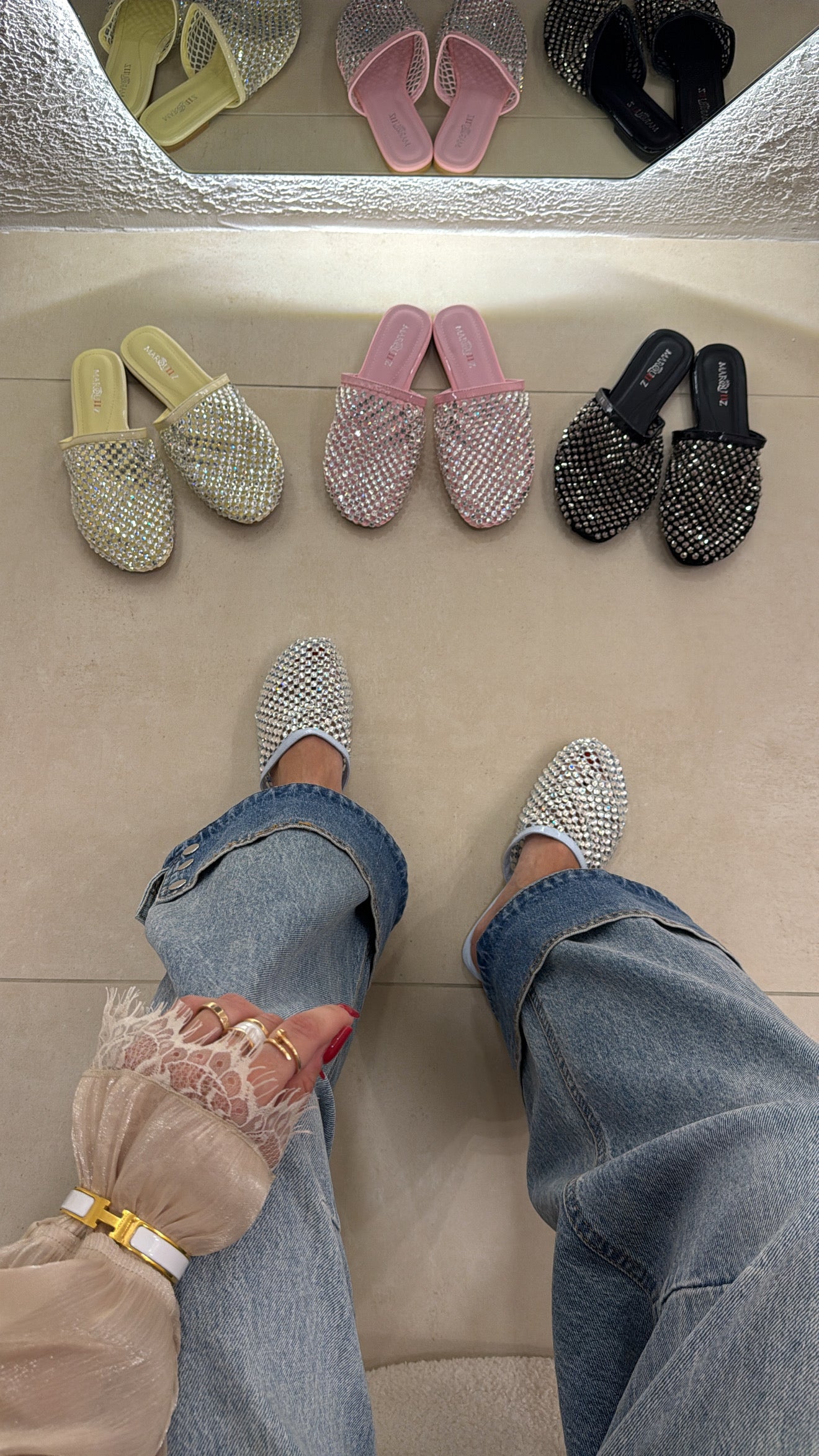 Sabot Flats polvere