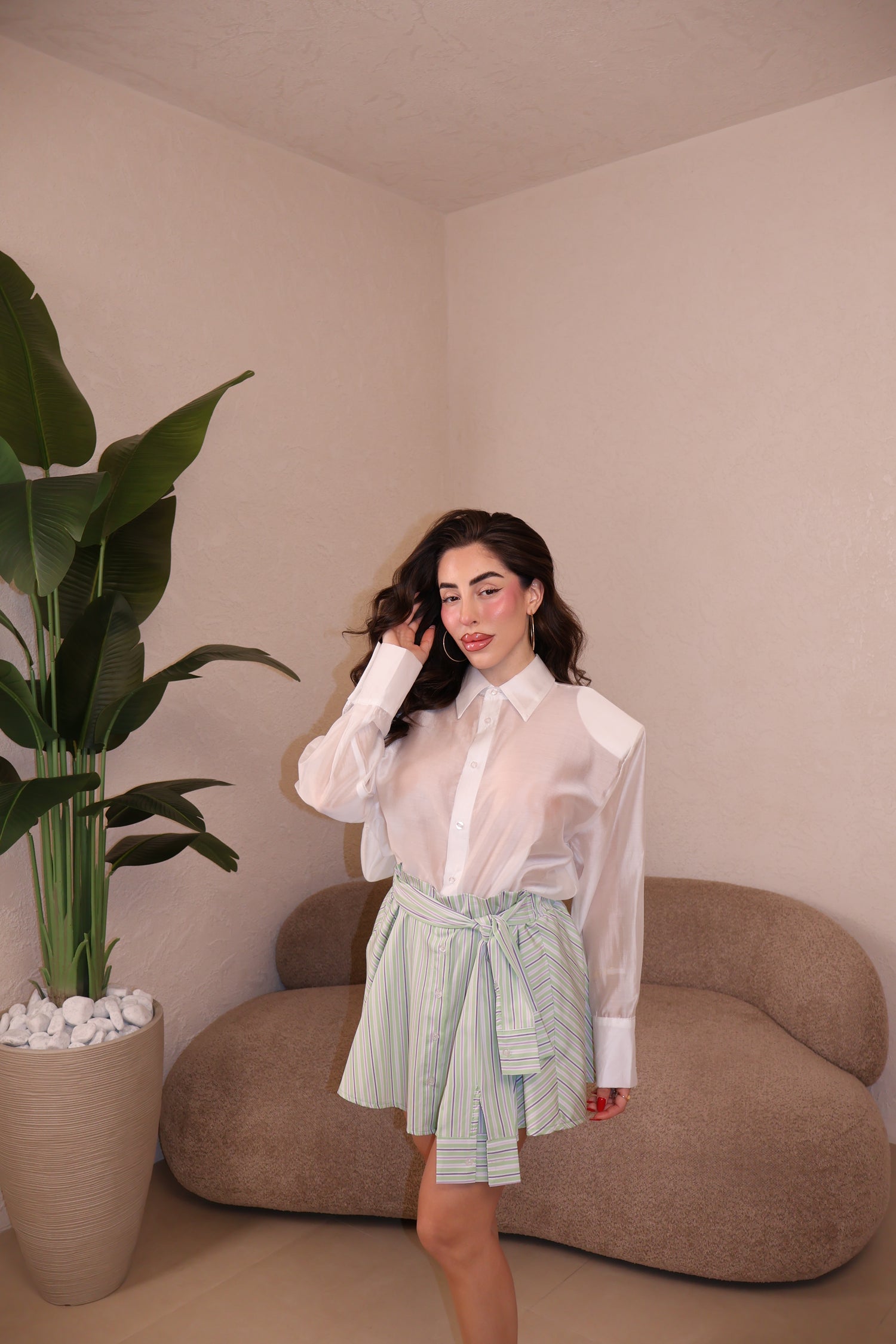 Camicia Velo bianco