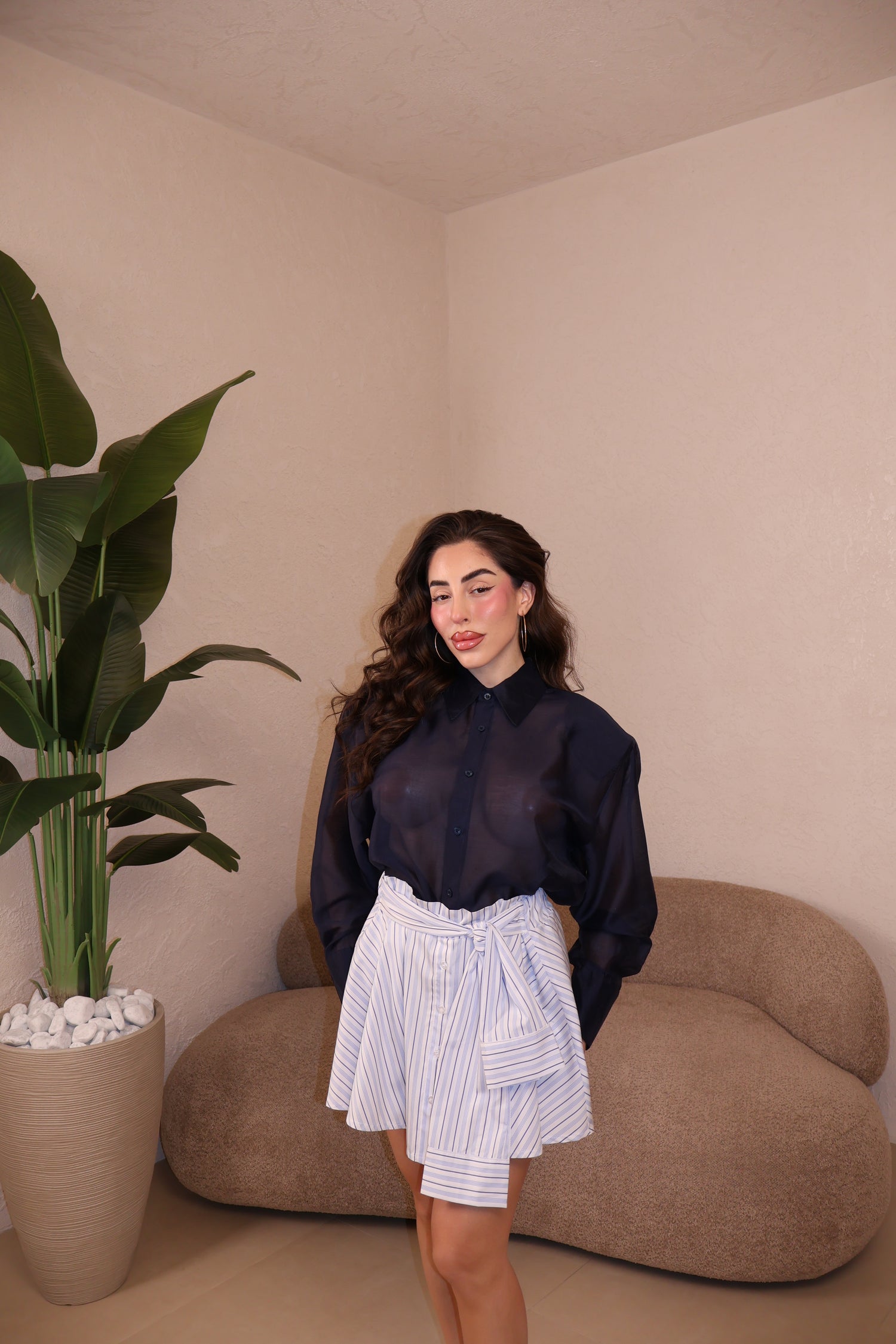 Camicia Velo blue
