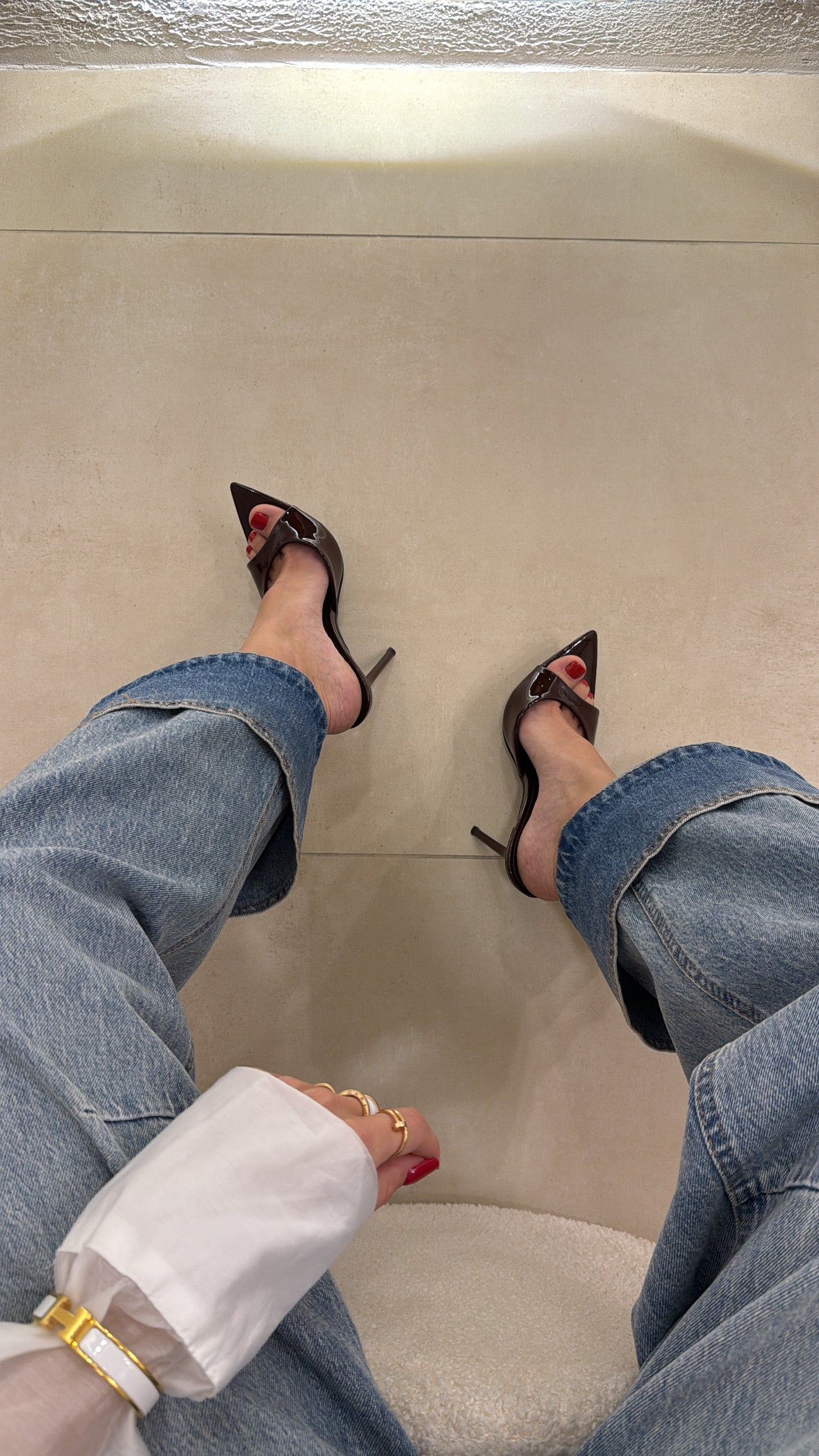 Mules Paris choco