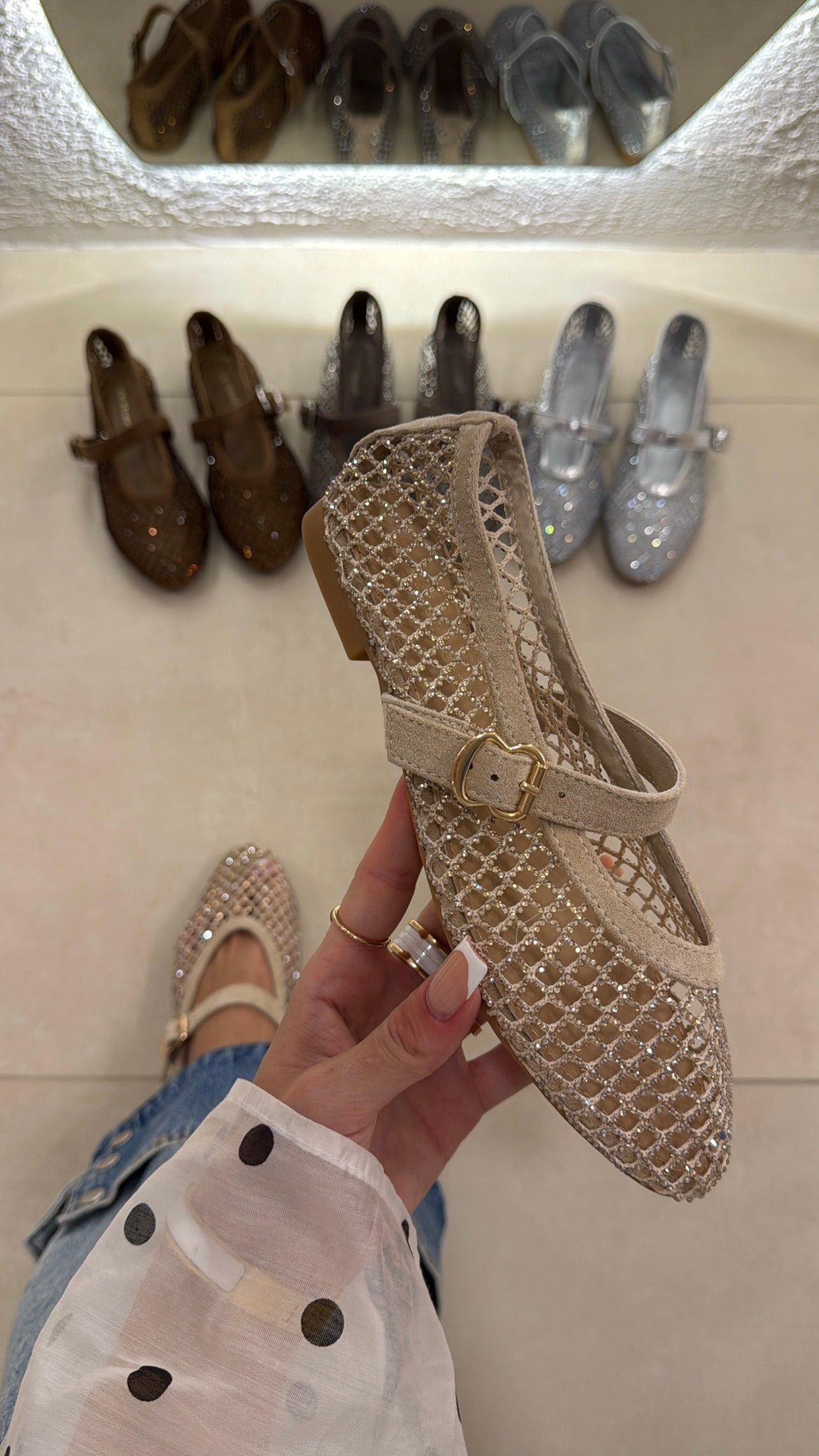 Ballet Flats beige
