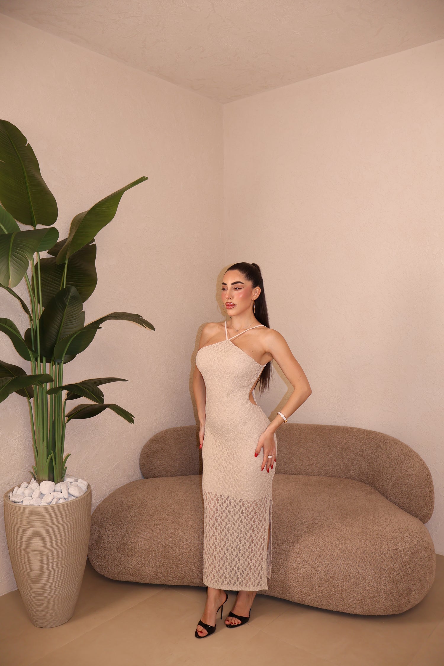 Abito Agnese beige