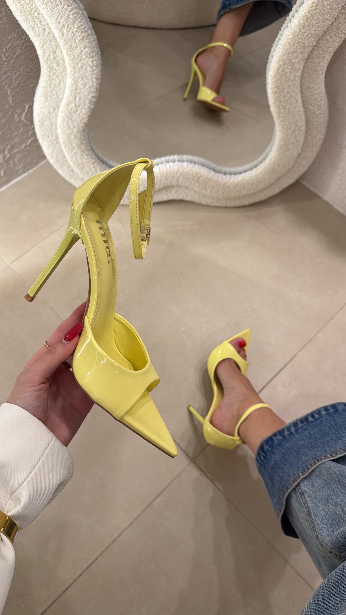 Sandali Paris jaune