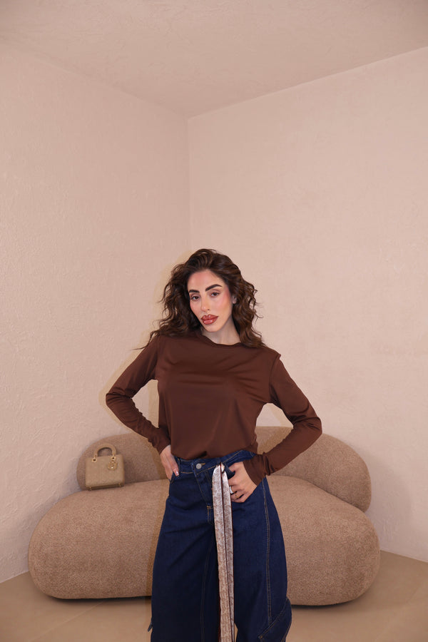 Maglia Lena choco
