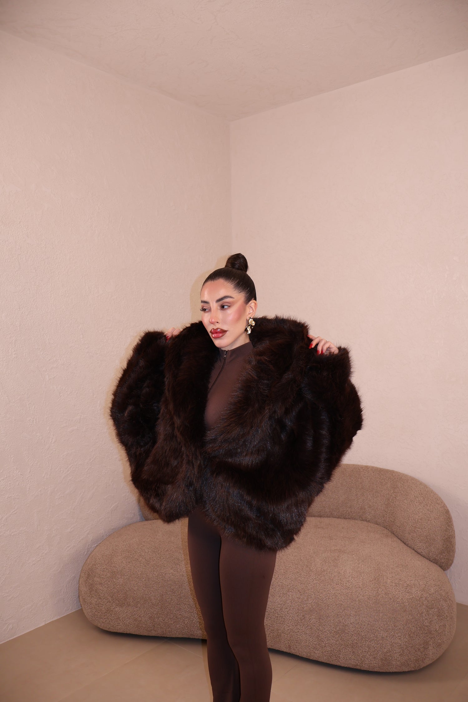 Pelliccia Roma choco