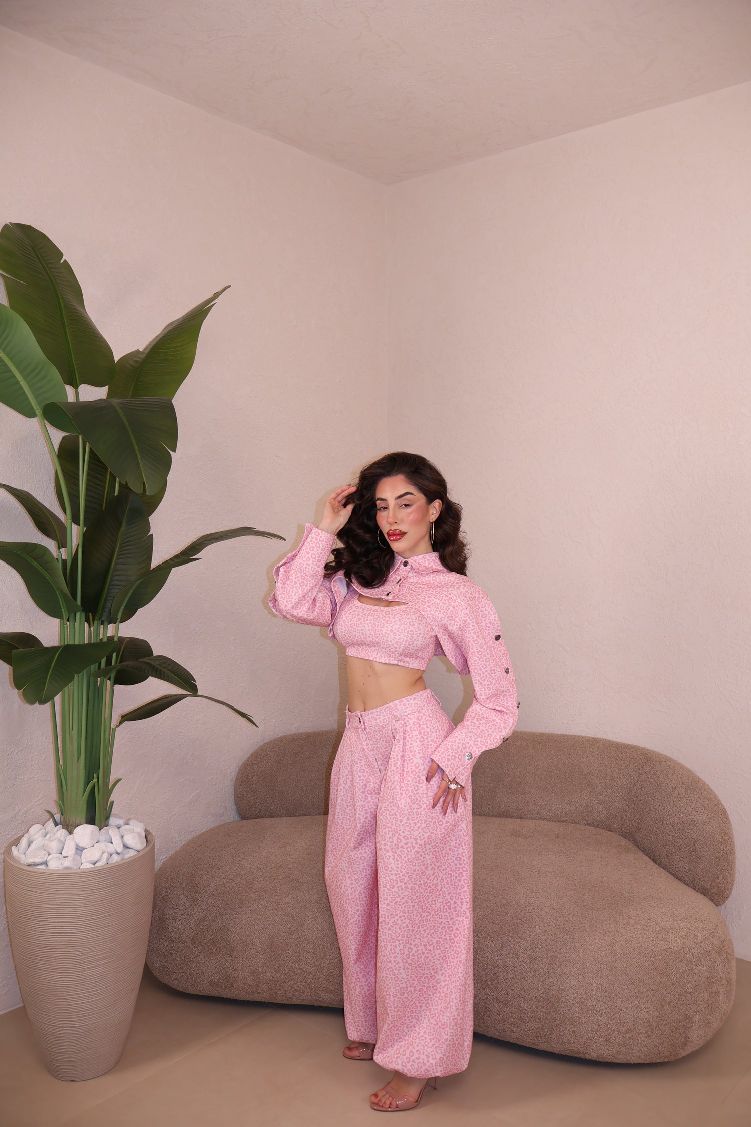 Co/Ord Maculato pink