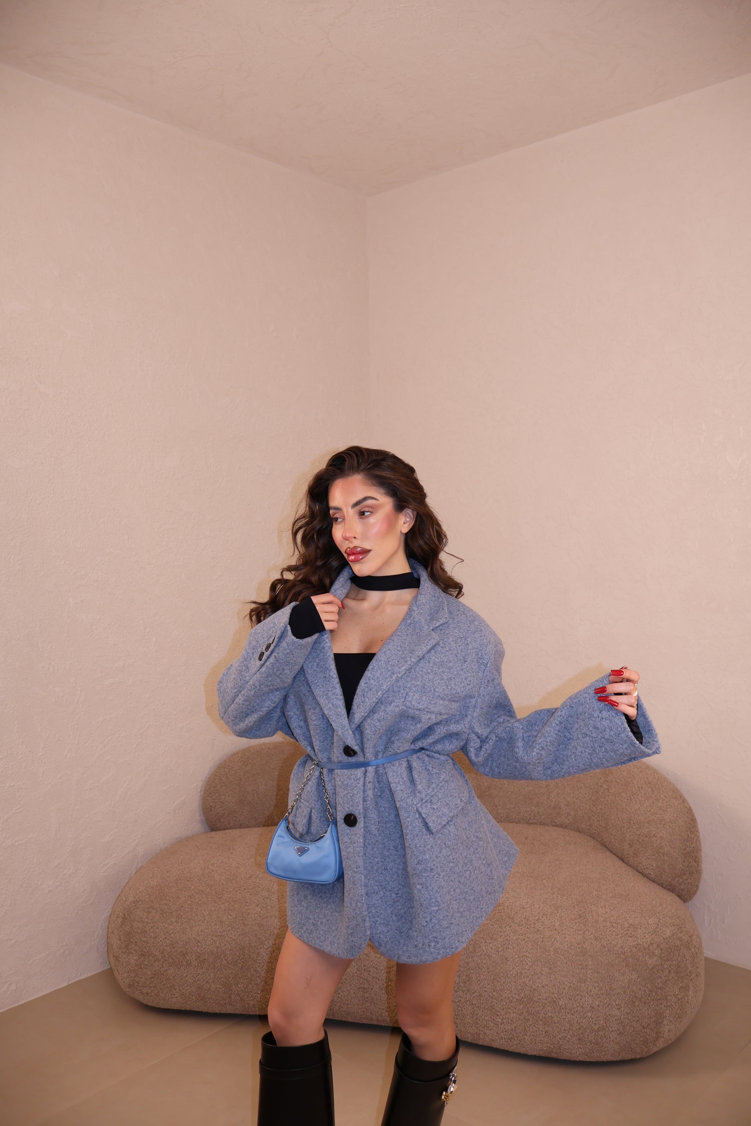 Giacca Over Paris polvere