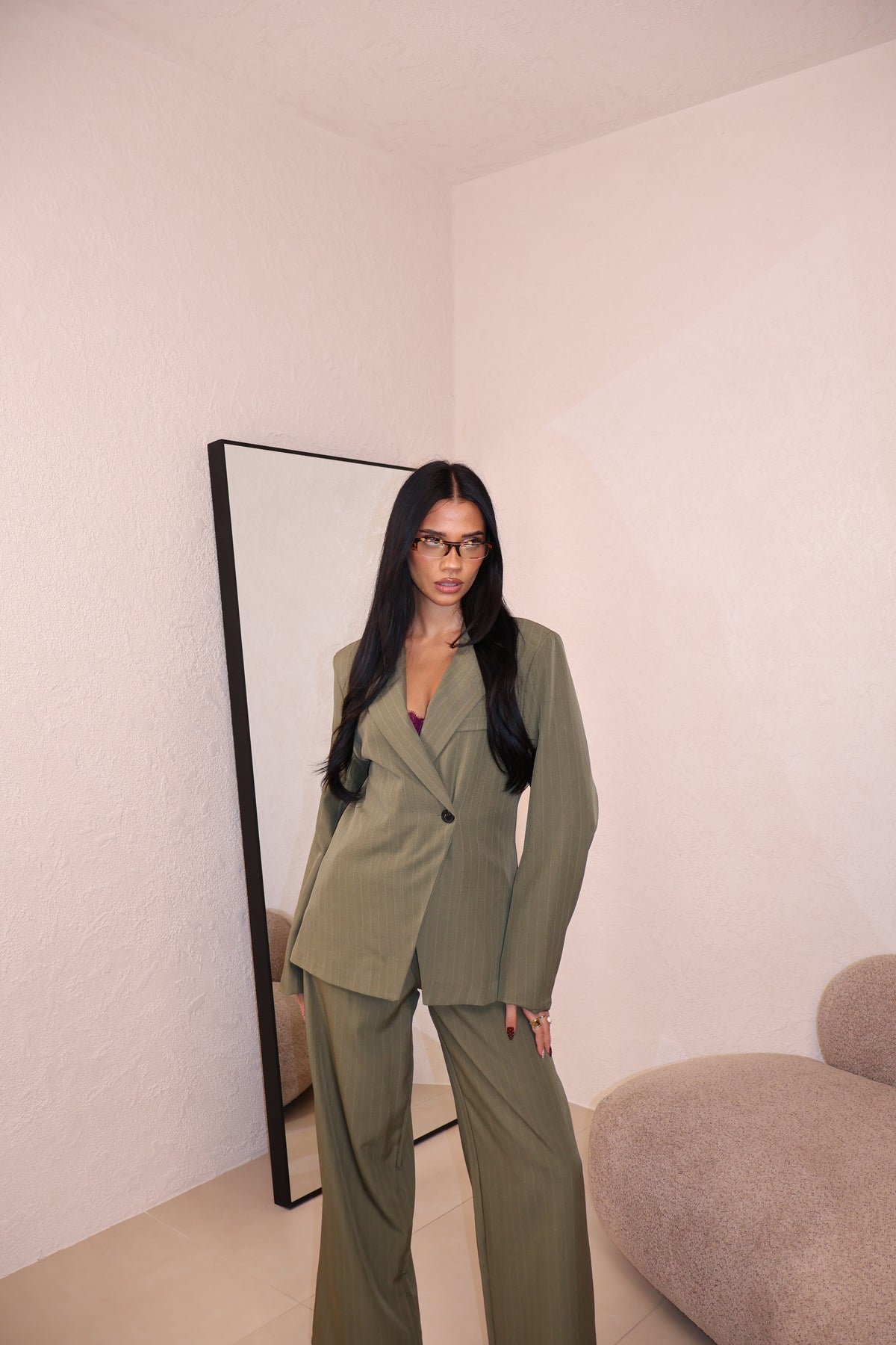 Tailleur Urla military