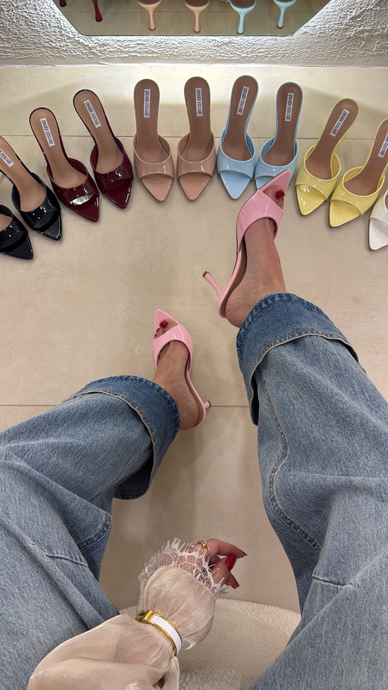 Mules Nina pink