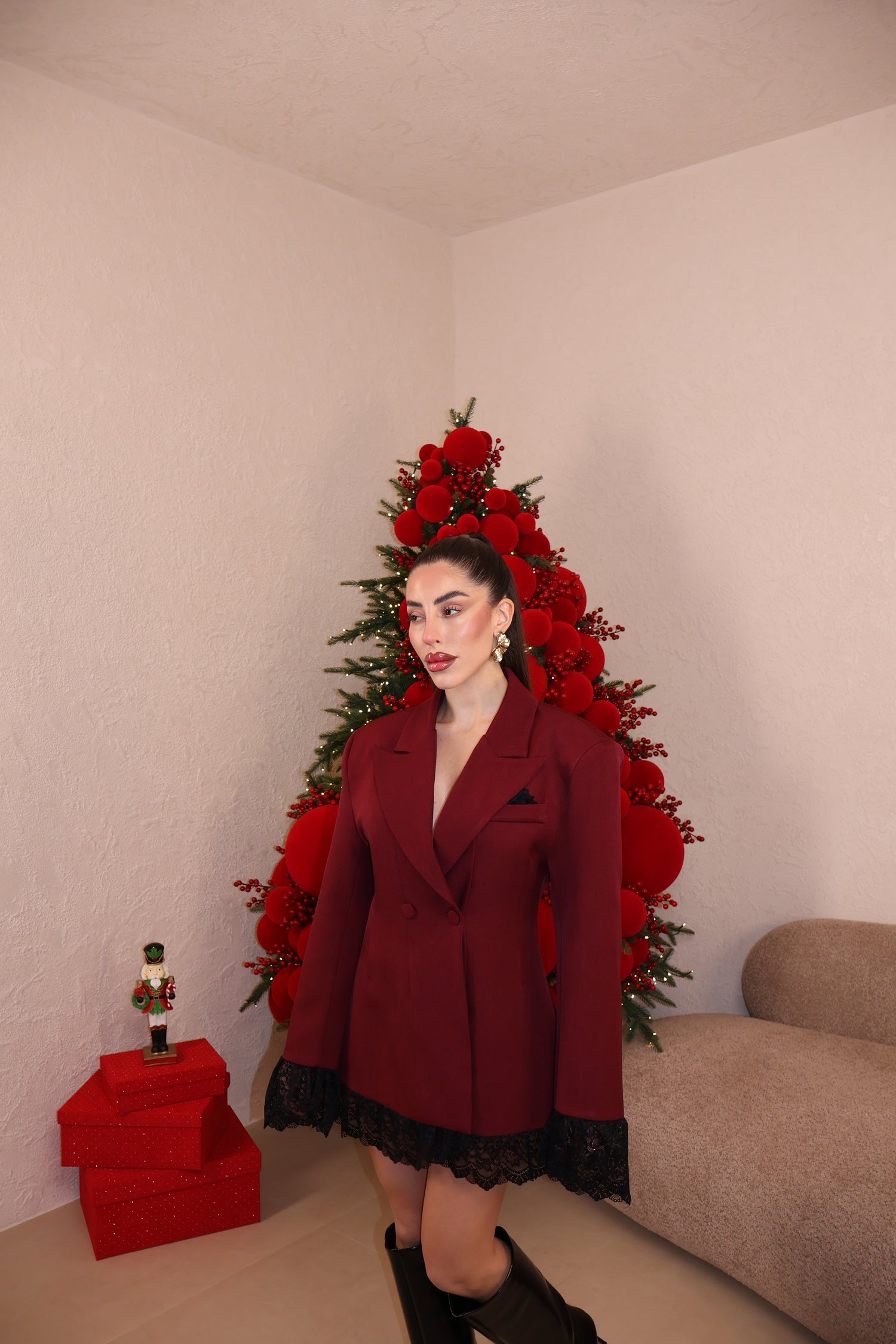 Giacca Celine bordeaux