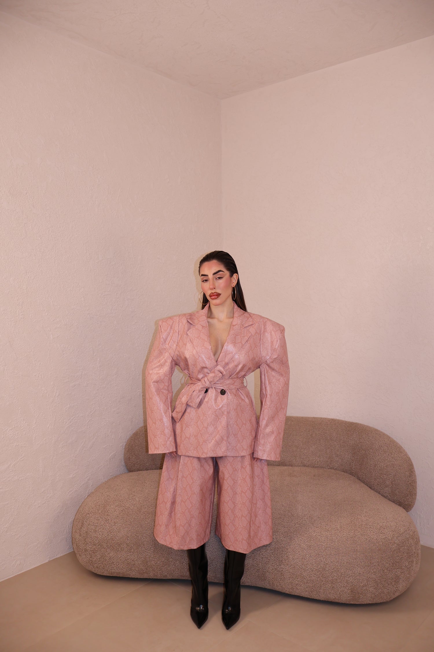 Bermuda Python cipria