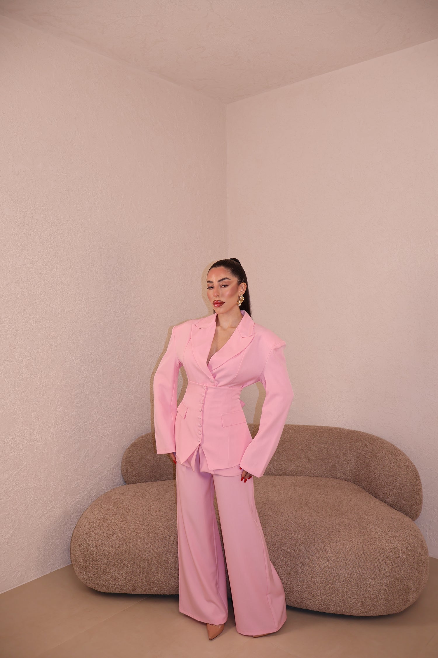 PRE-ORDER Tailleur Bustier rosa