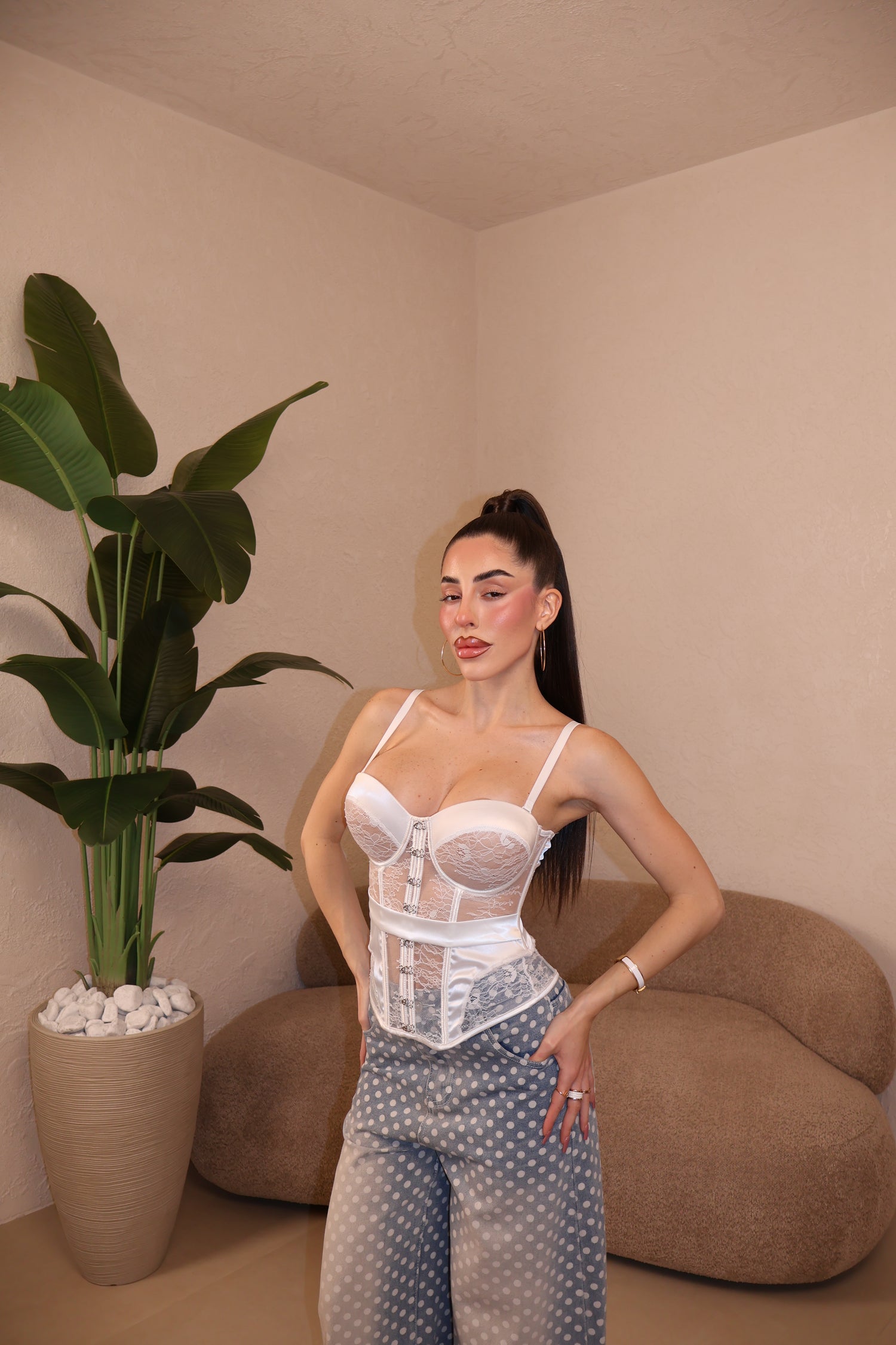 Corset Kate white