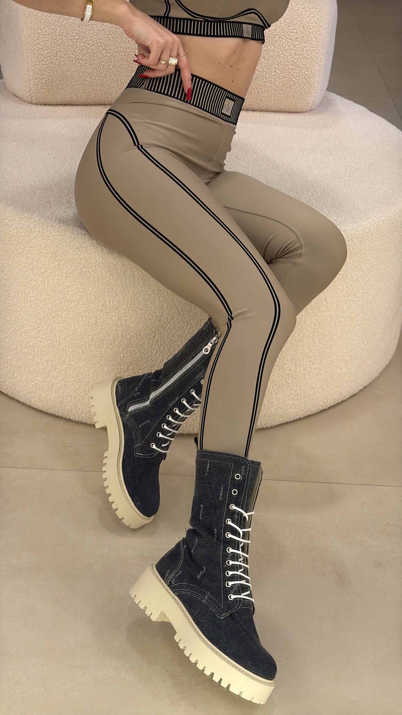 Anfibi Ibiza denim-MADE IN ITALY