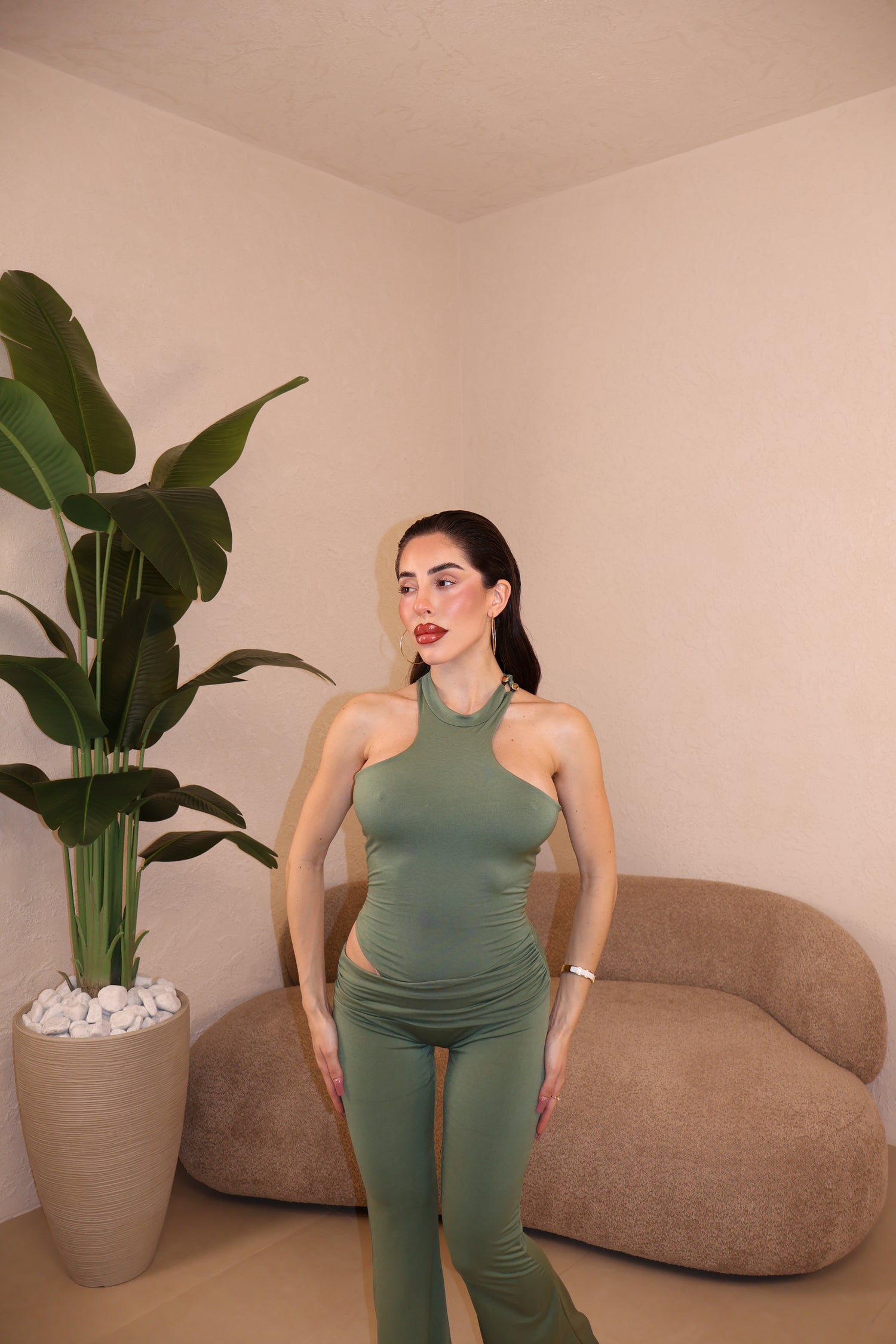 Jumpsuit Camila military